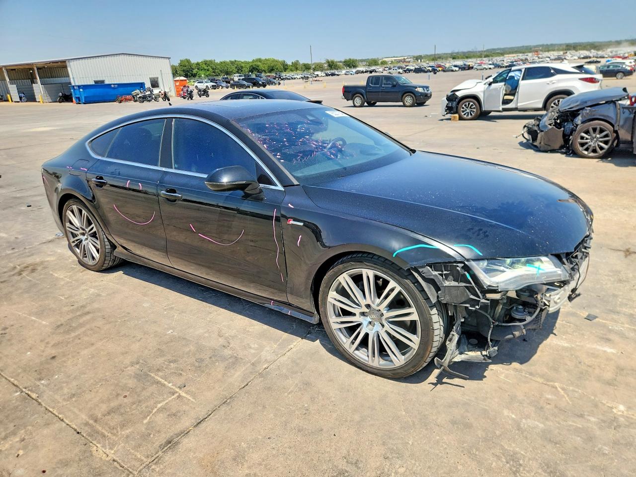 2014 Audi A7 Prestige Black vin: WAU2MAFC9EN036362