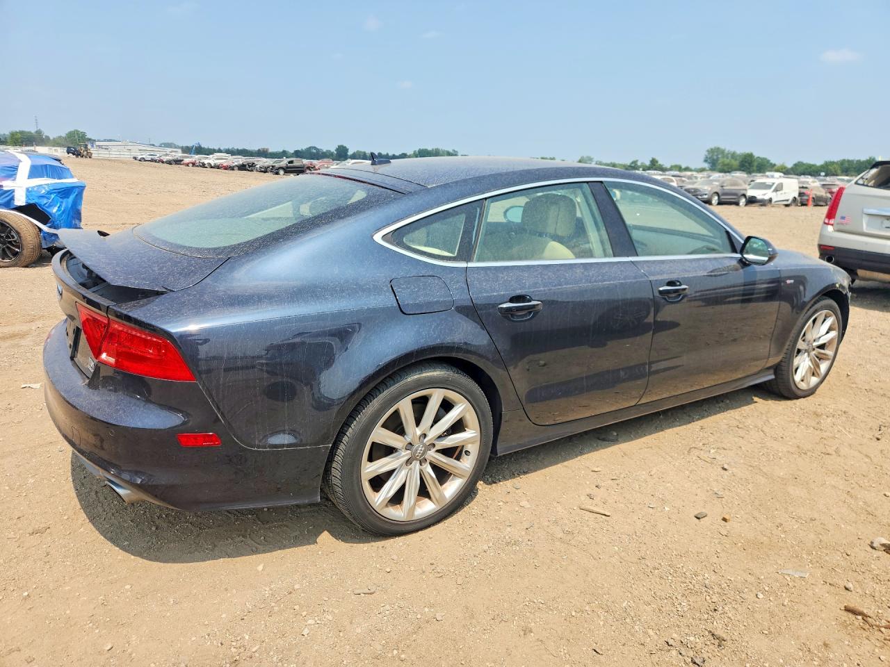2014 Audi A7 Prestige Черный vin: WAU2MBFCXEN028969