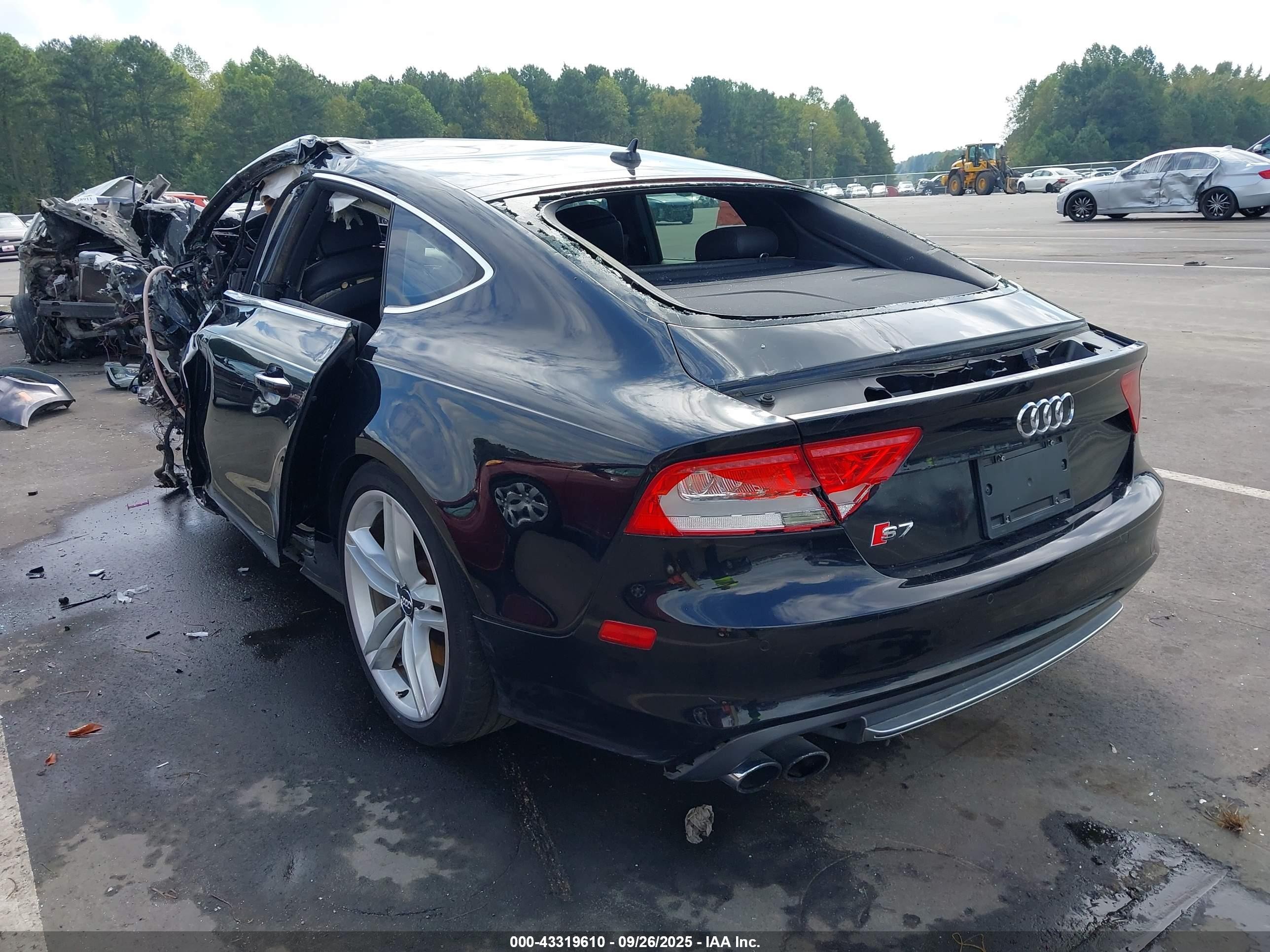 2013 Audi S7 4.0t Prestige Black vin: WAU32AFC0DN037022