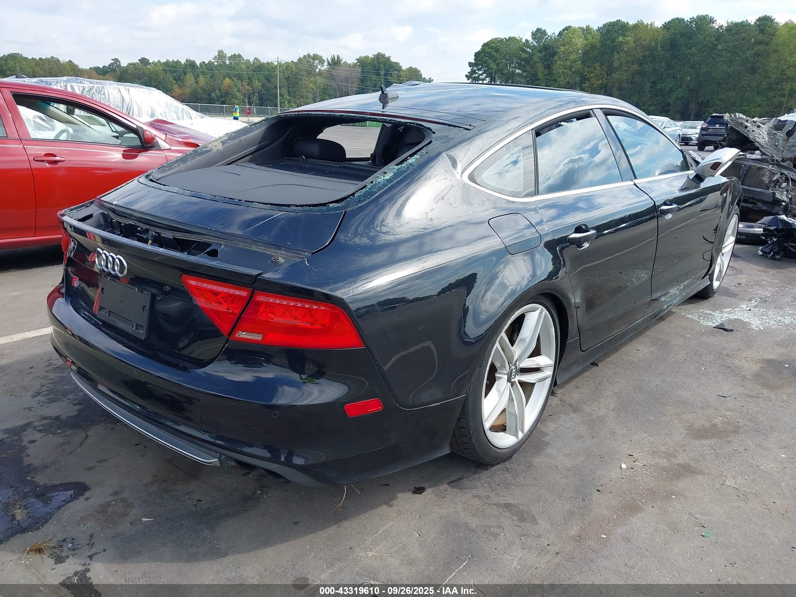 2013 Audi S7 4.0t Prestige Black vin: WAU32AFC0DN037022