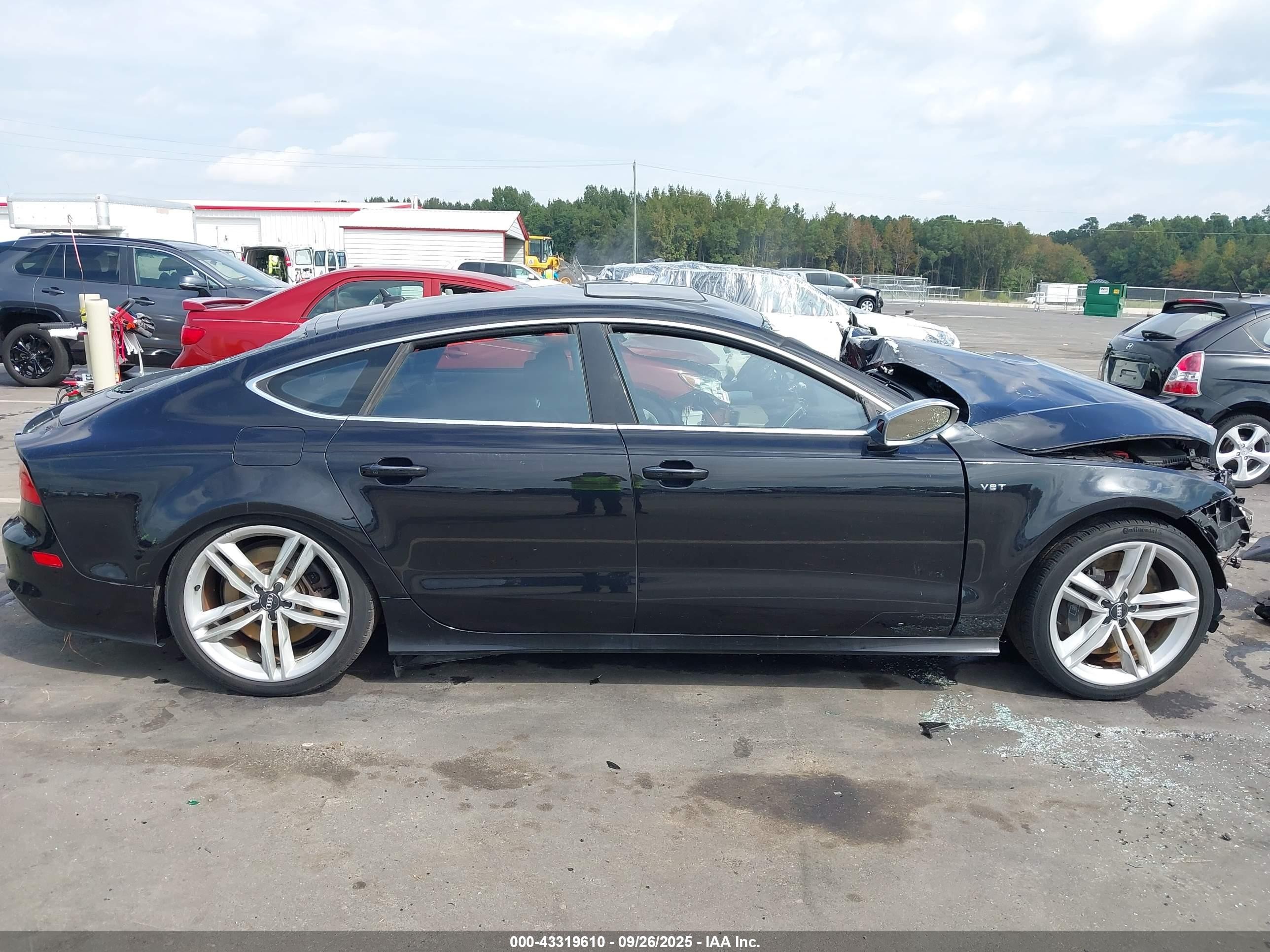 2013 Audi S7 4.0t Prestige Black vin: WAU32AFC0DN037022