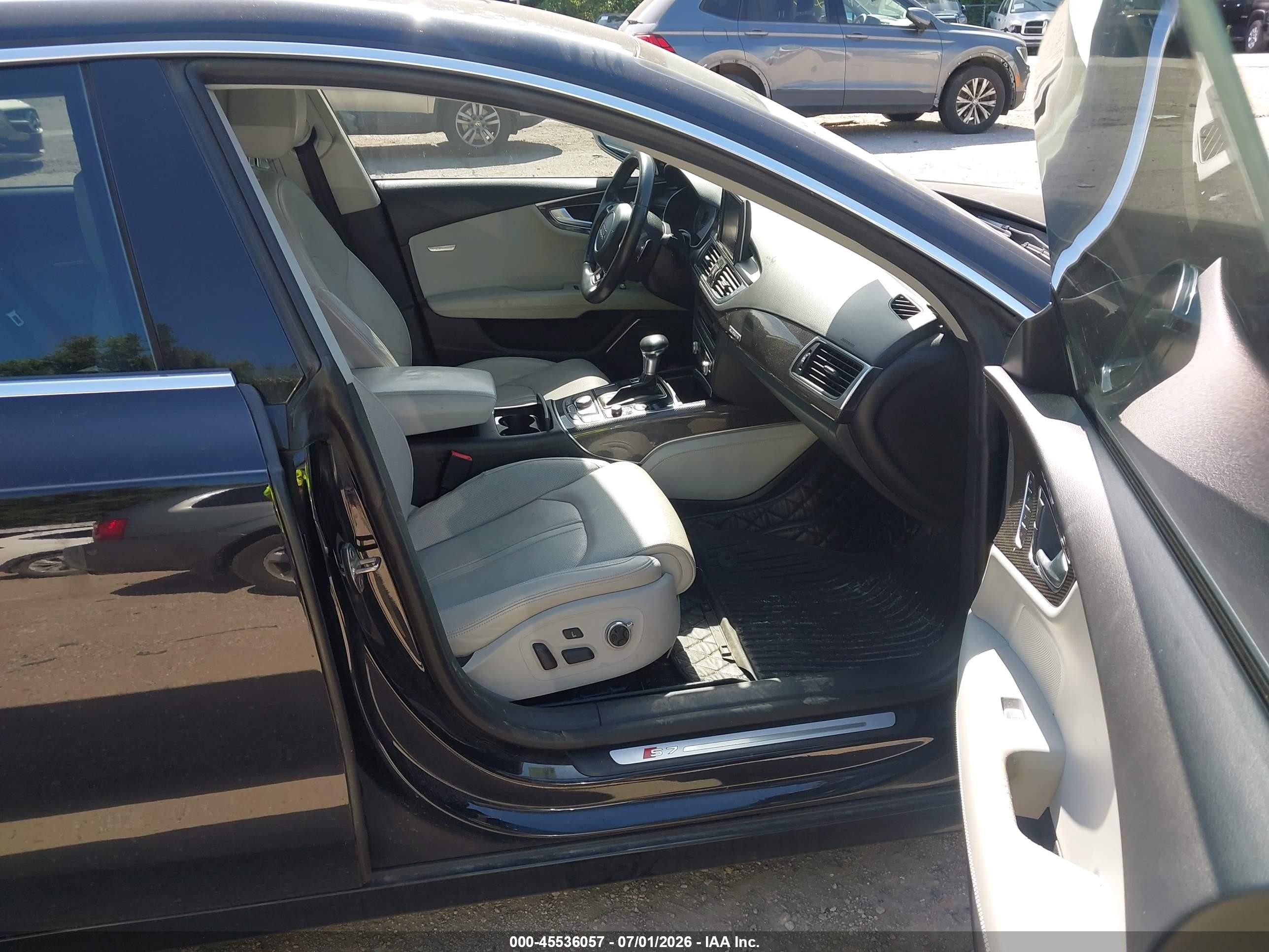2013 Audi S7 4.0t Prestige Black vin: WAU32AFC2DN130530