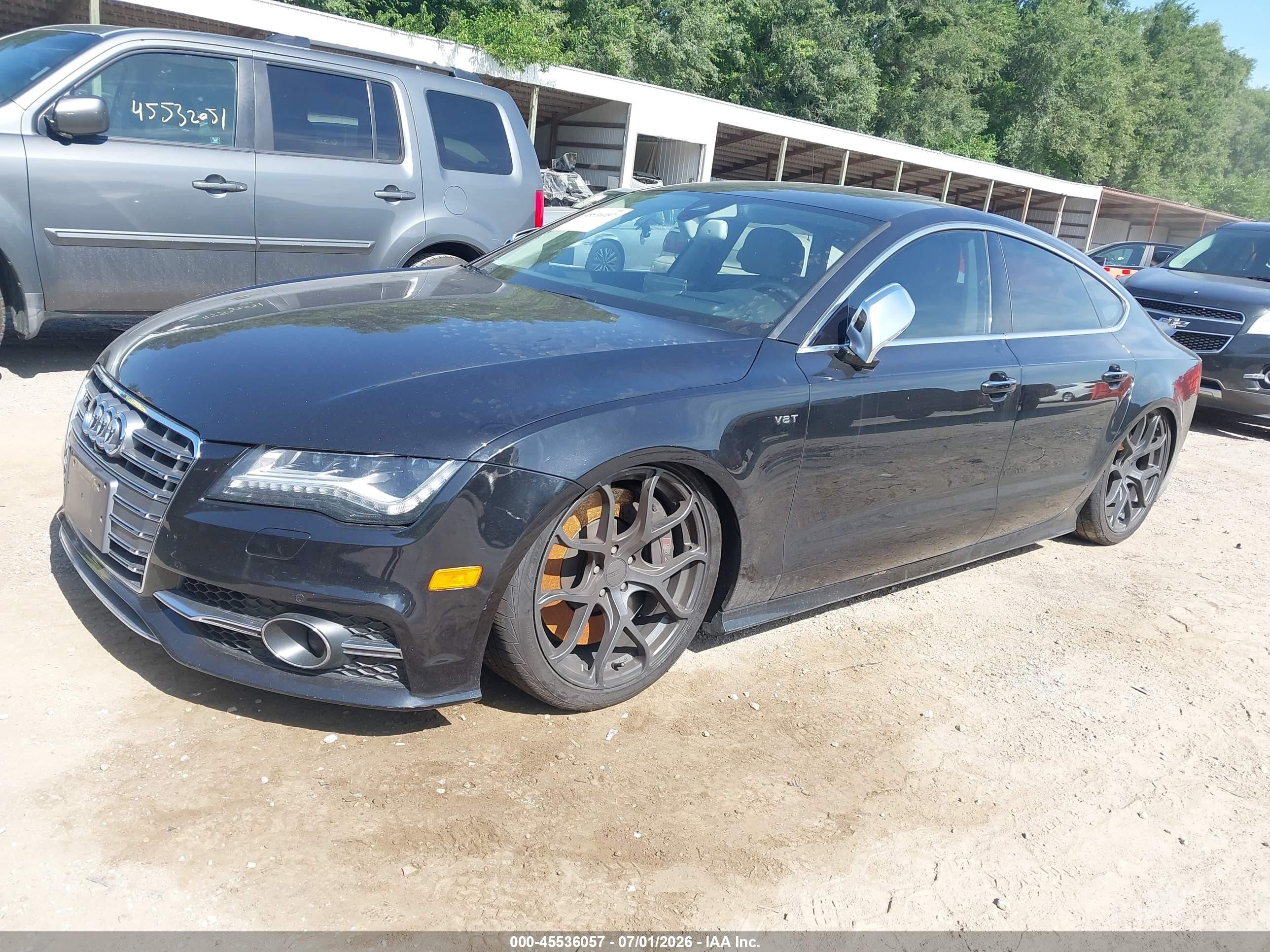 2013 Audi S7 4.0t Prestige Black vin: WAU32AFC2DN130530