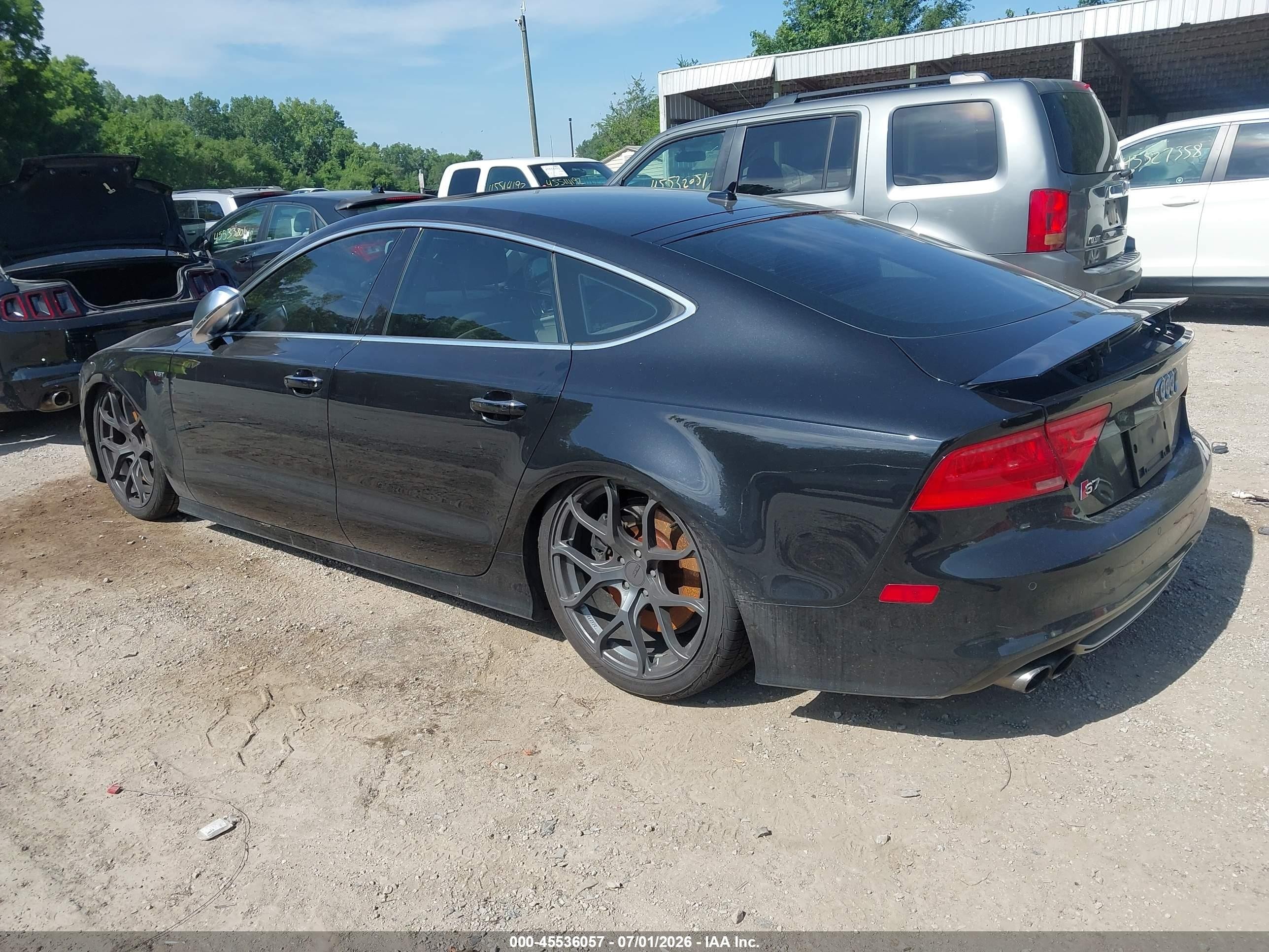 2013 Audi S7 4.0t Prestige Black vin: WAU32AFC2DN130530