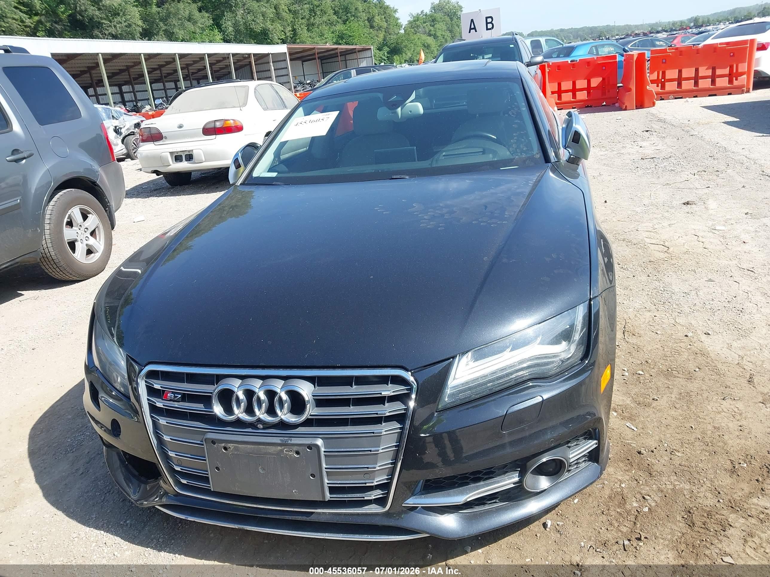 2013 Audi S7 4.0t Prestige Black vin: WAU32AFC2DN130530