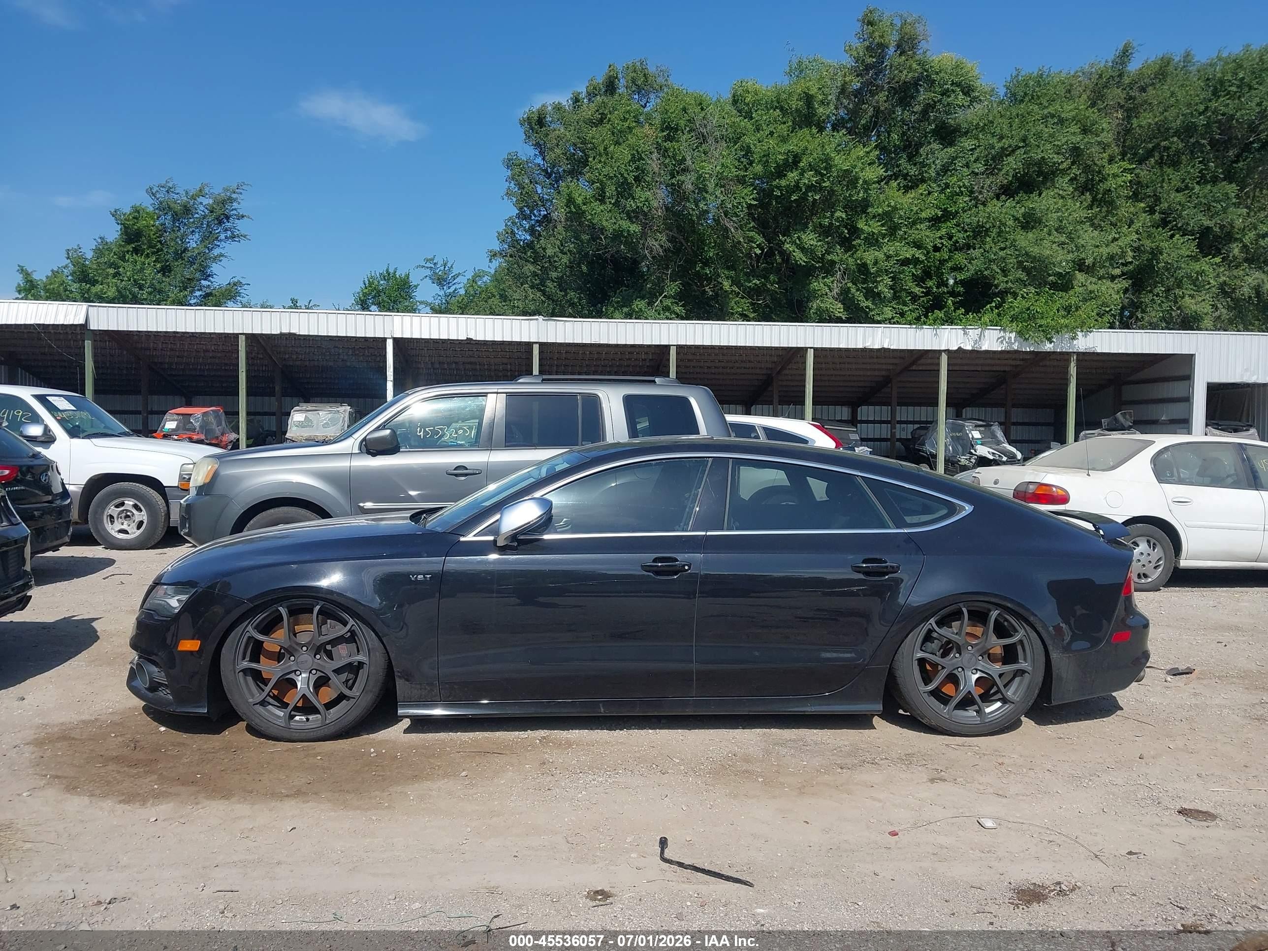 2013 Audi S7 4.0t Prestige Black vin: WAU32AFC2DN130530