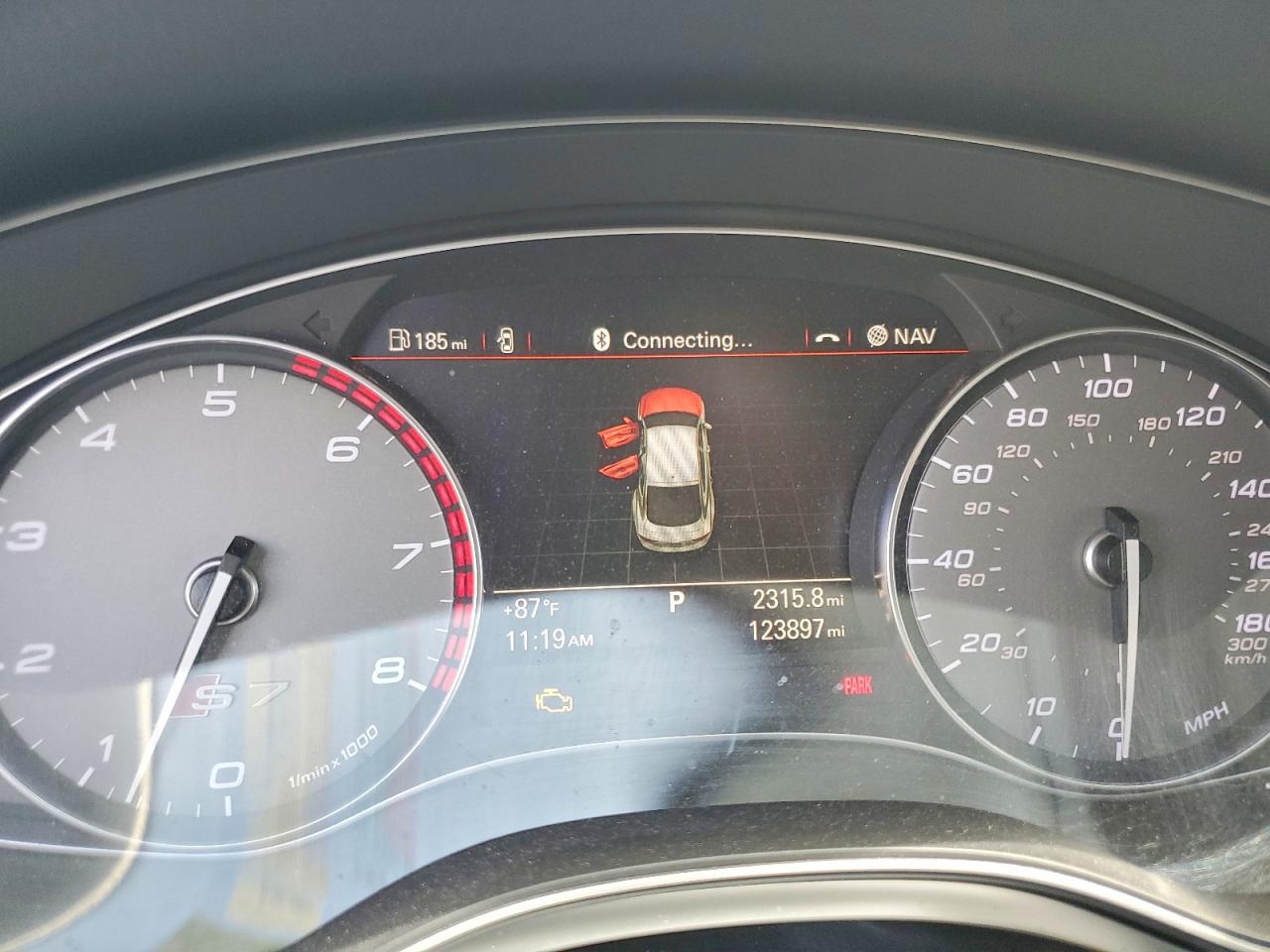2013 Audi S7 Prestige White vin: WAU32AFC4DN040568