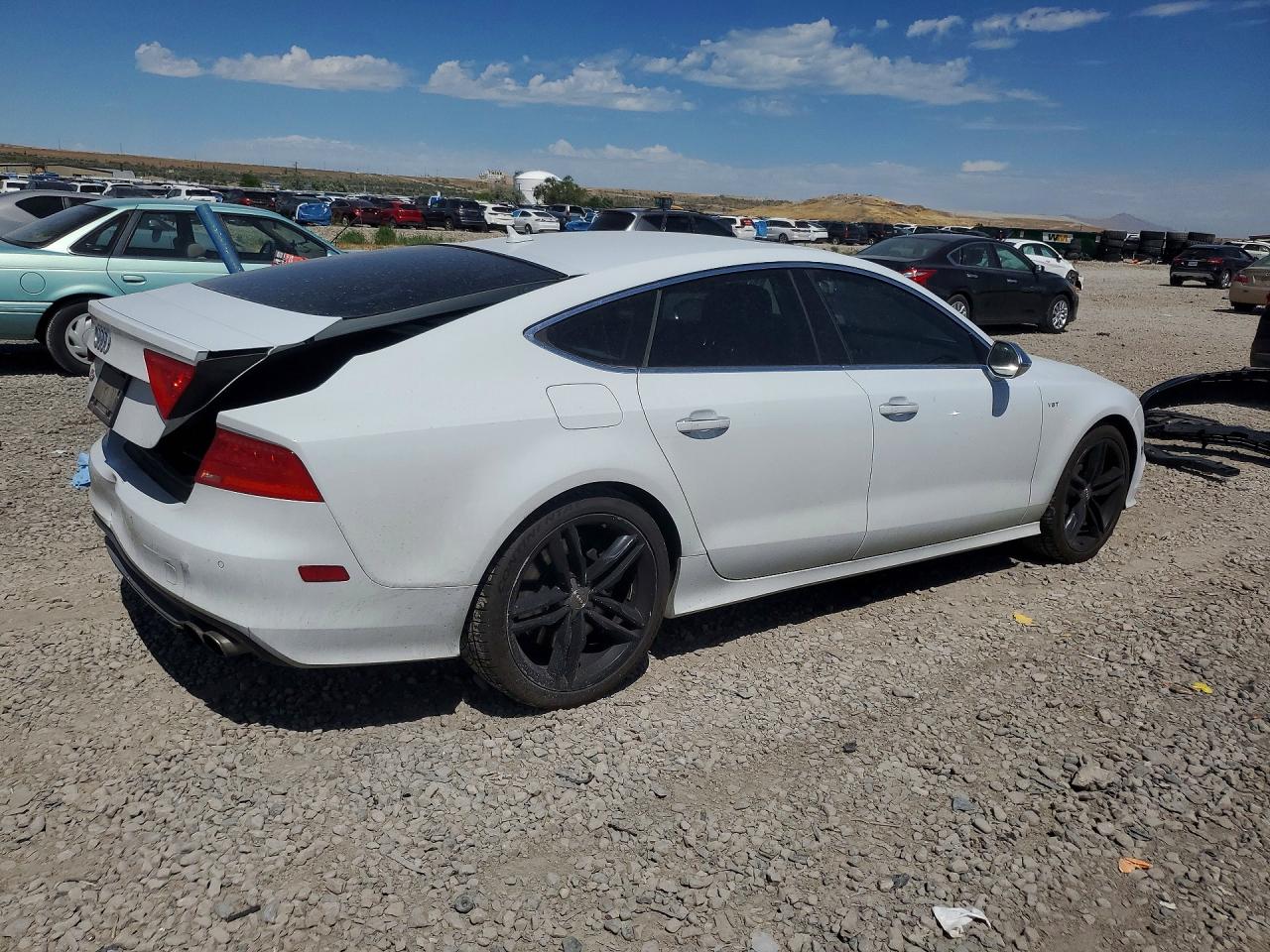 2013 Audi S7 Prestige White vin: WAU32AFC4DN040568