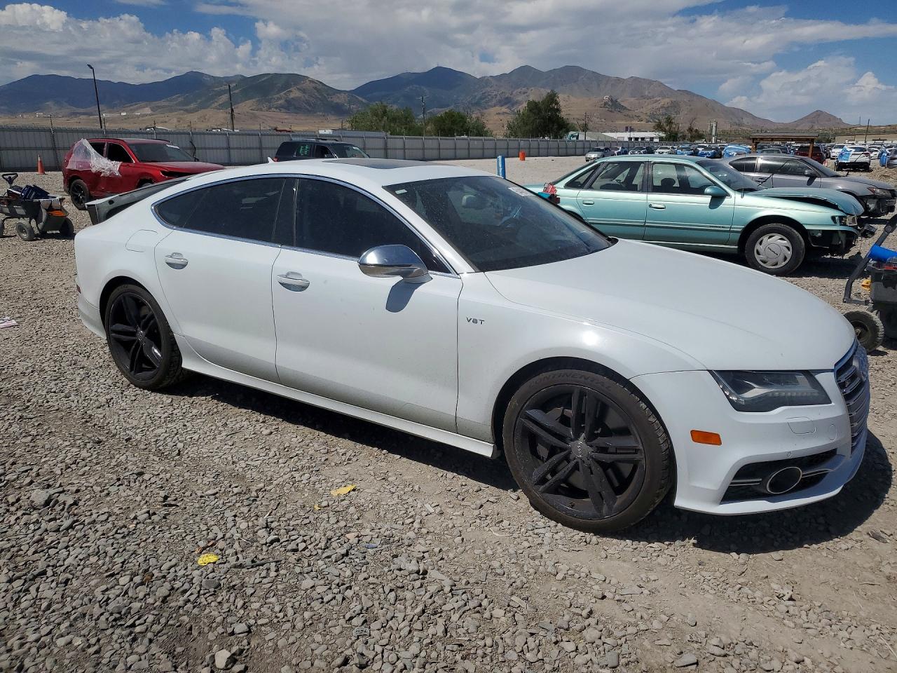 2013 Audi S7 Prestige White vin: WAU32AFC4DN040568