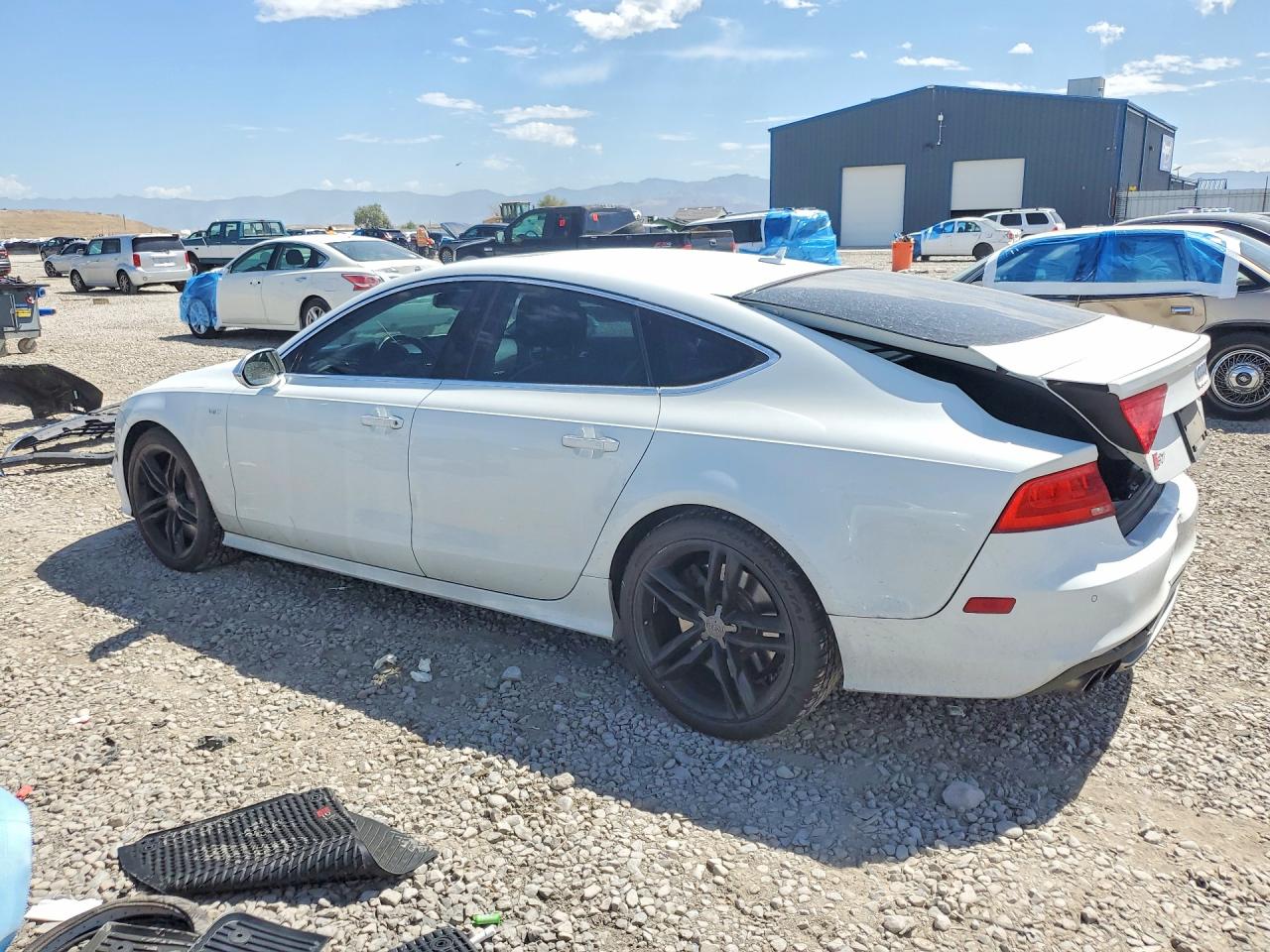2013 Audi S7 Prestige White vin: WAU32AFC4DN040568