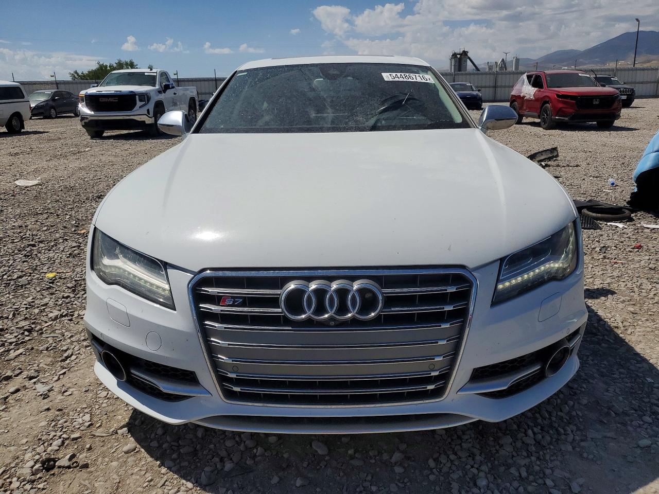 2013 Audi S7 Prestige White vin: WAU32AFC4DN040568