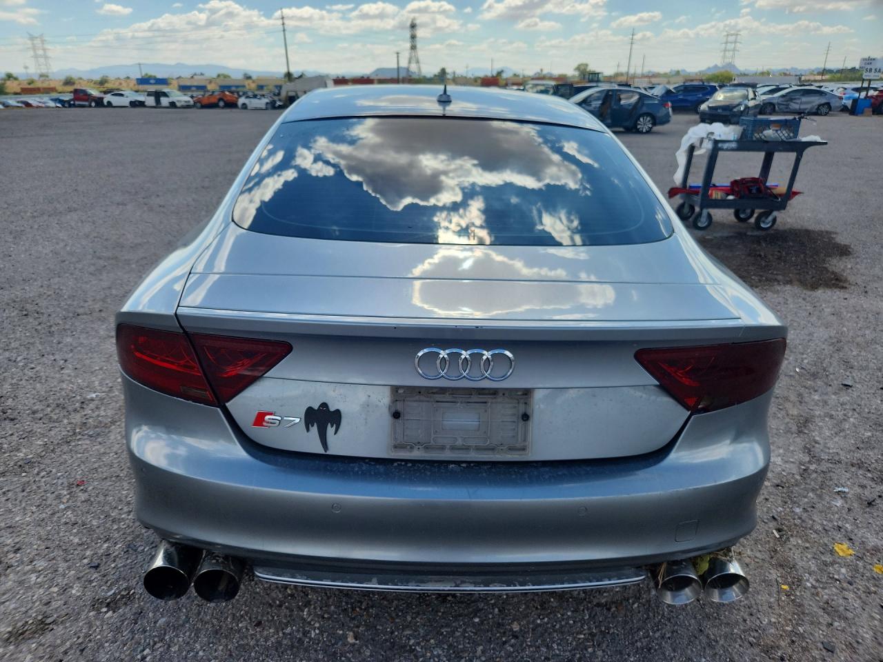 2013 Audi S7 Prestige Silver vin: WAU32AFC9DN126510