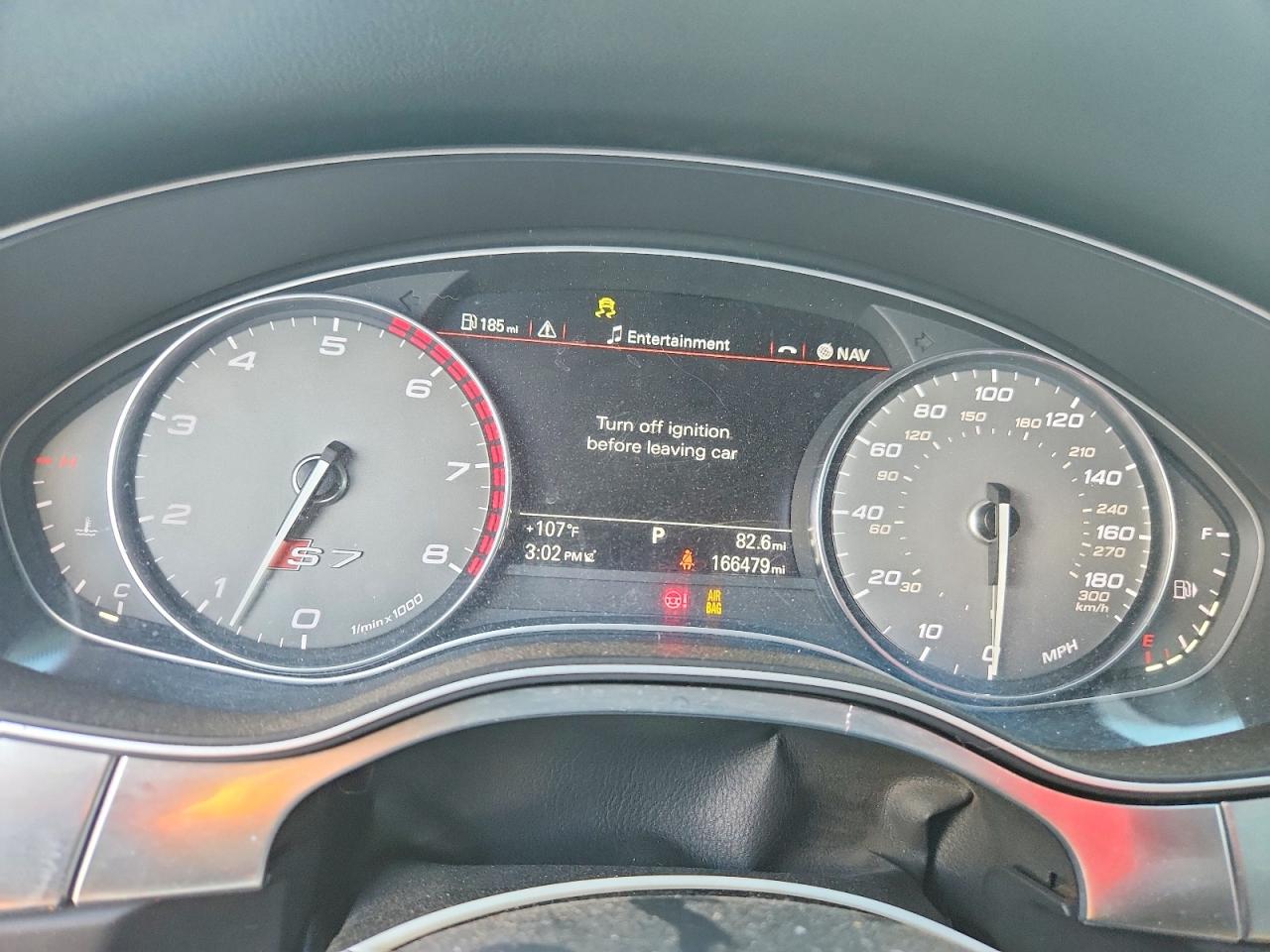 2013 Audi S7 Prestige Silver vin: WAU32AFC9DN126510