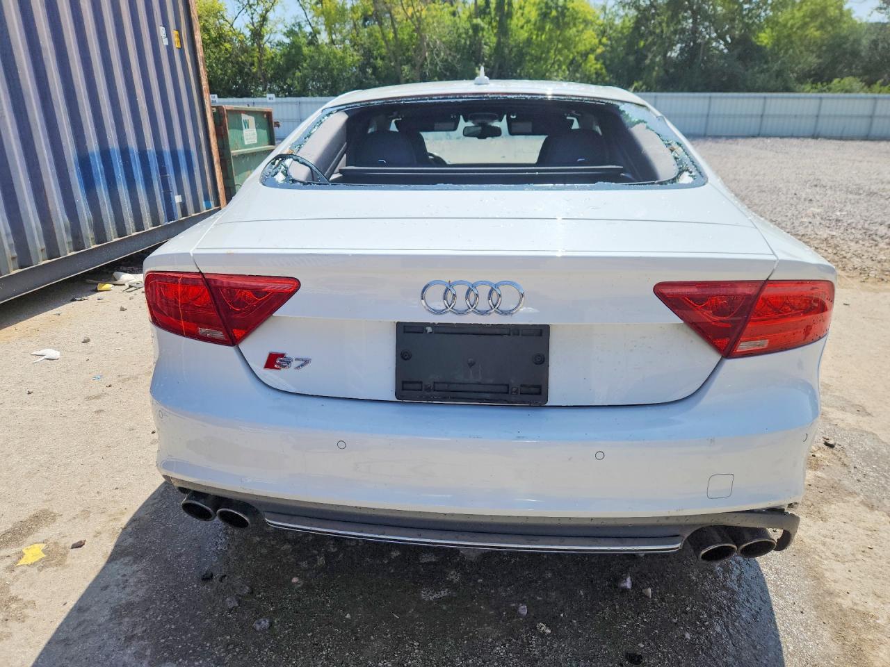 2013 Audi S7 Prestige Белый vin: WAU32BFC8DN084191