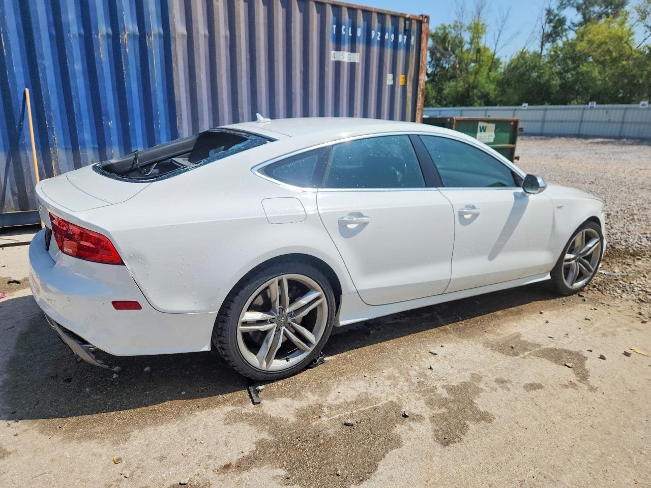 2013 Audi S7 Prestige Белый vin: WAU32BFC8DN084191