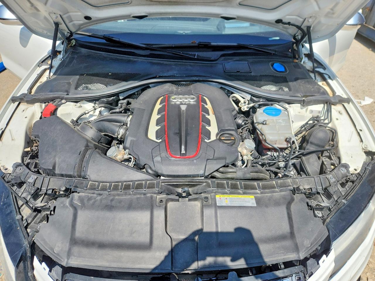 2013 Audi S7 Prestige Белый vin: WAU32BFC8DN084191