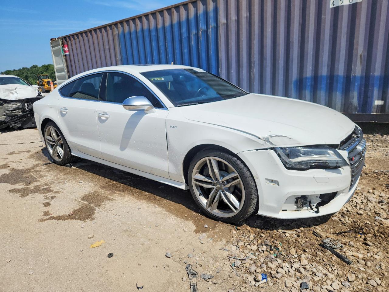 2013 Audi S7 Prestige Белый vin: WAU32BFC8DN084191