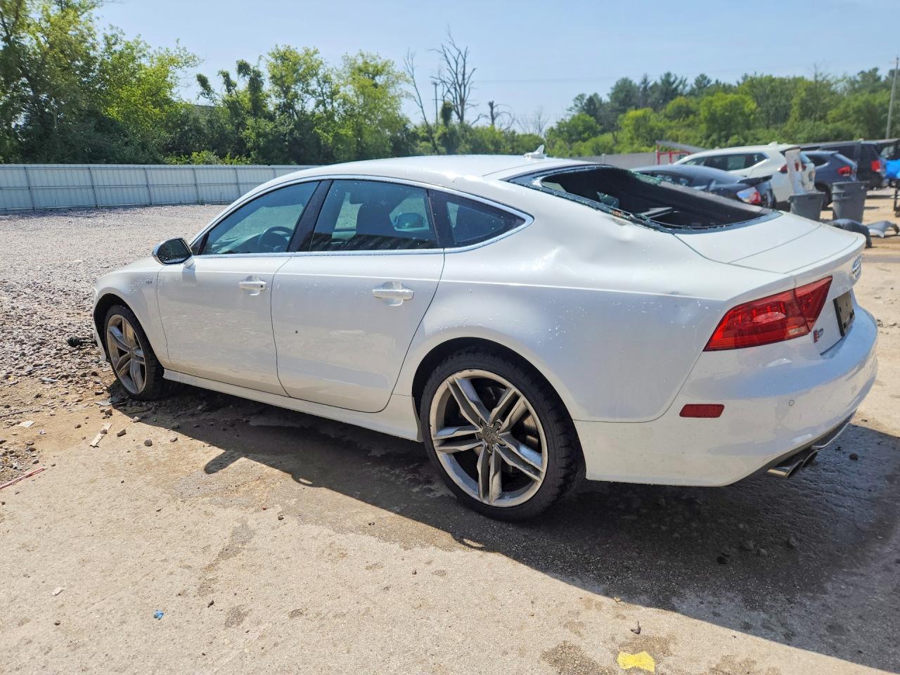 2013 Audi S7 Prestige Белый vin: WAU32BFC8DN084191