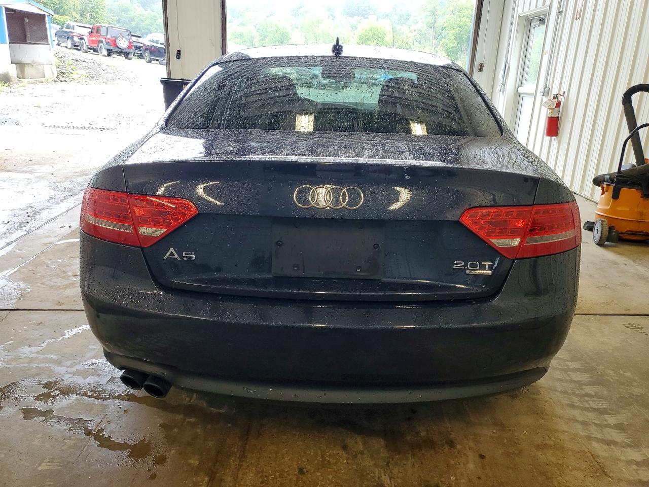 2012 Audi A5 Prestige Charcoal vin: WAU3FAFR0CA004536