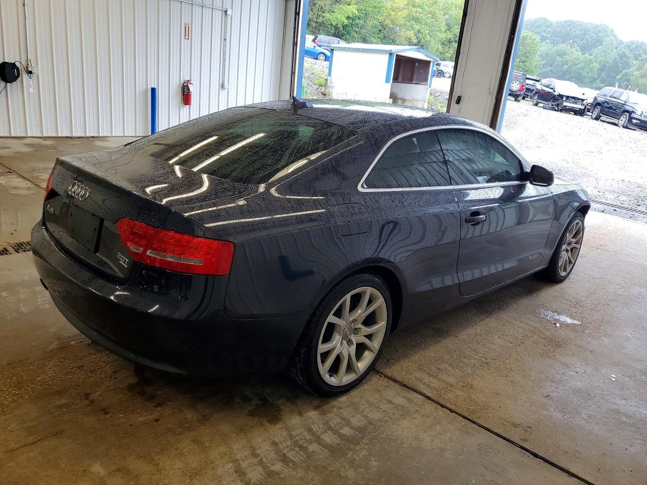 2012 Audi A5 Prestige Charcoal vin: WAU3FAFR0CA004536