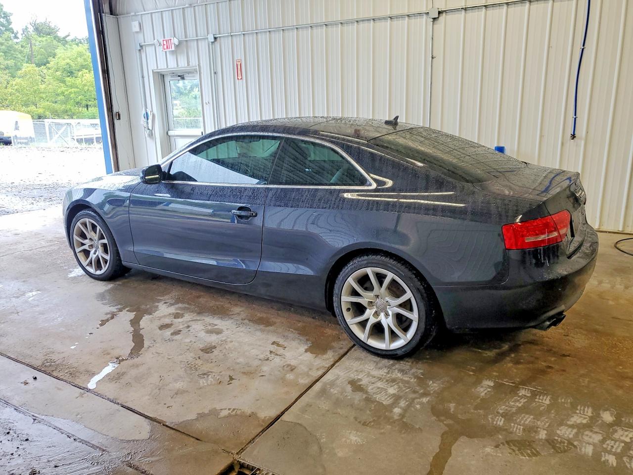 2012 Audi A5 Prestige Charcoal vin: WAU3FAFR0CA004536