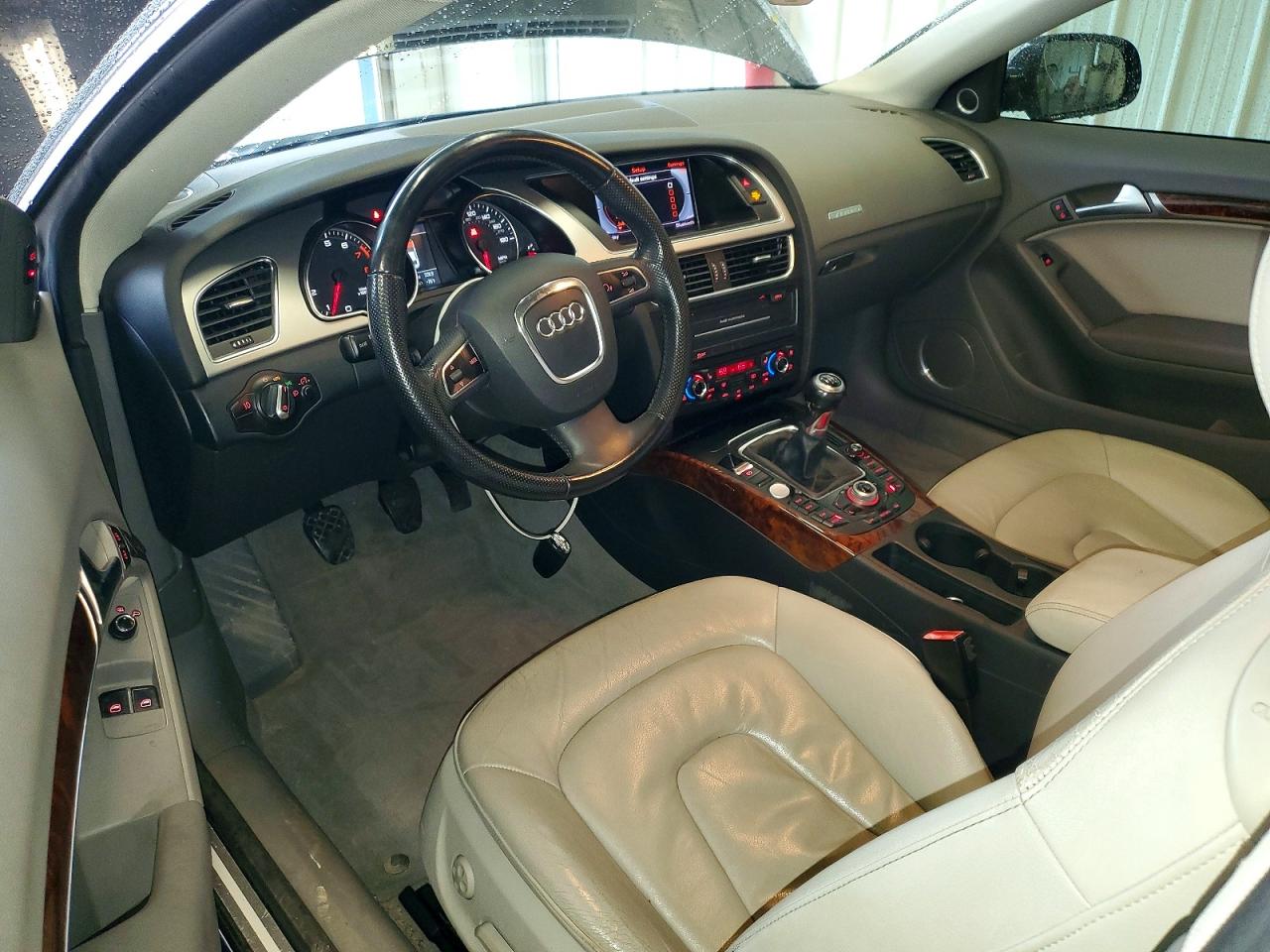 2012 Audi A5 Prestige Charcoal vin: WAU3FAFR0CA004536