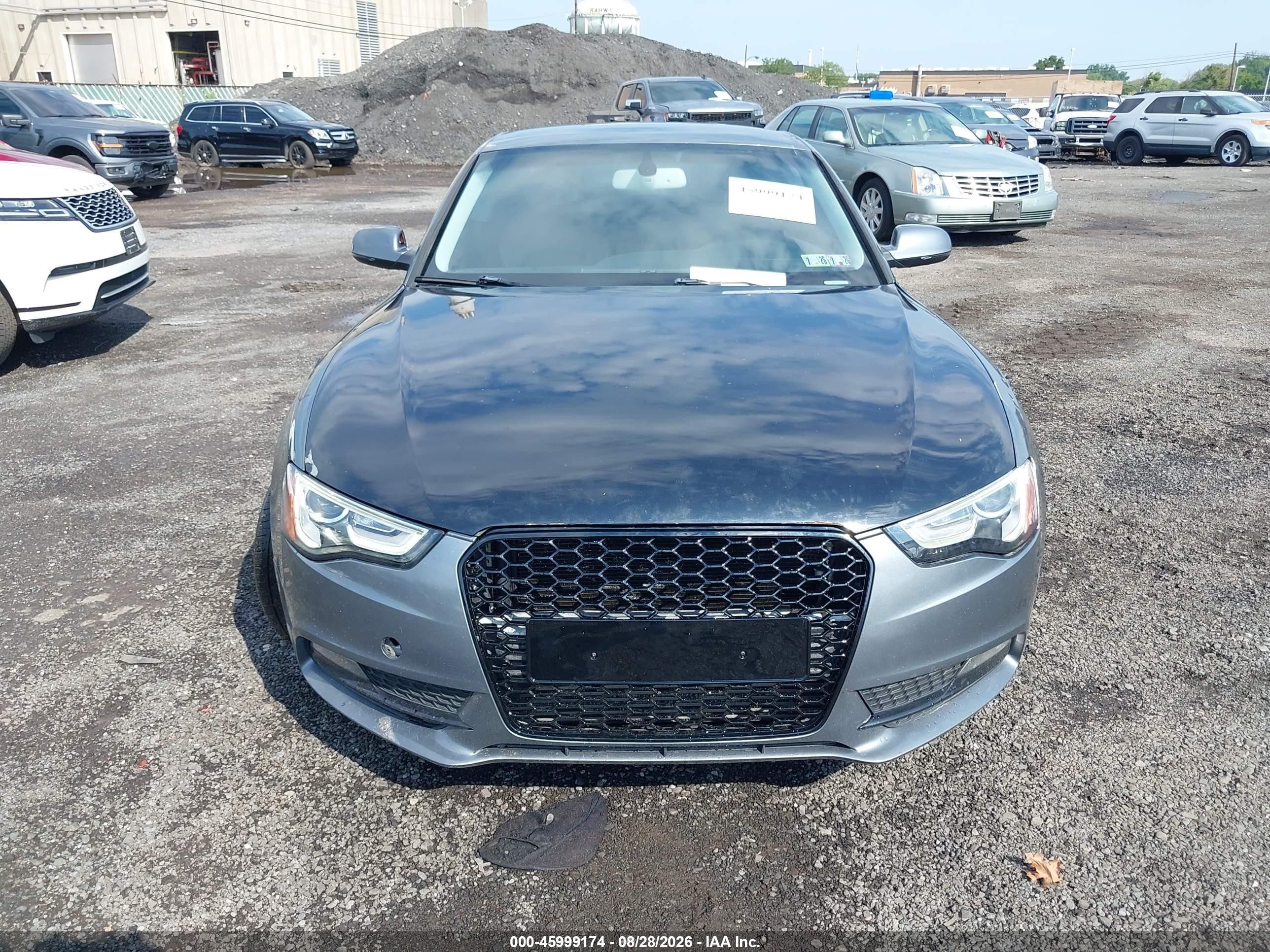 2013 Audi A5 2.0t Premium Gray vin: WAU3FAFR7DA017768