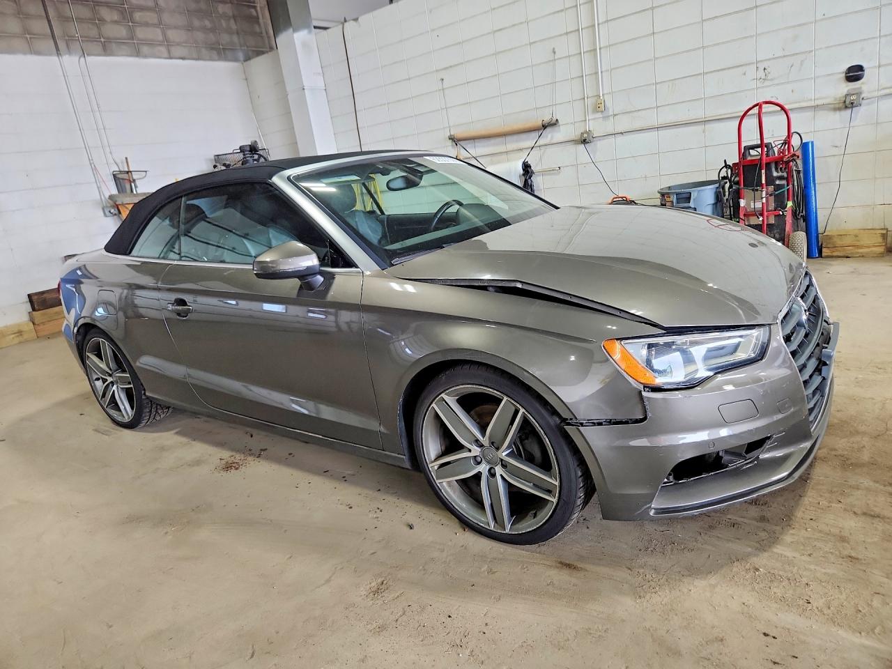 2015 Audi A3 Premium Plus Gray vin: WAU3FLFF6F1135072