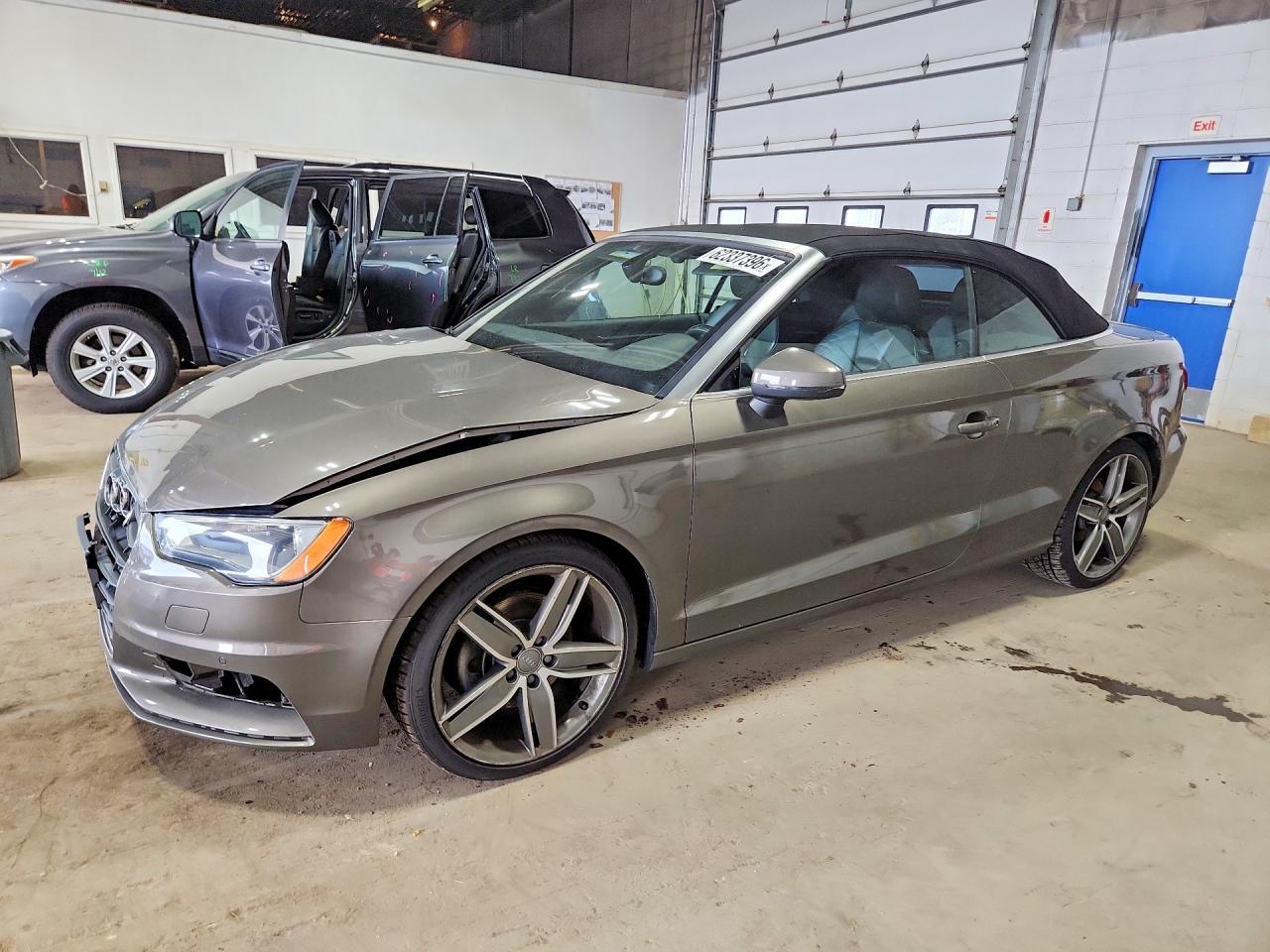 2015 Audi A3 Premium Plus Gray vin: WAU3FLFF6F1135072