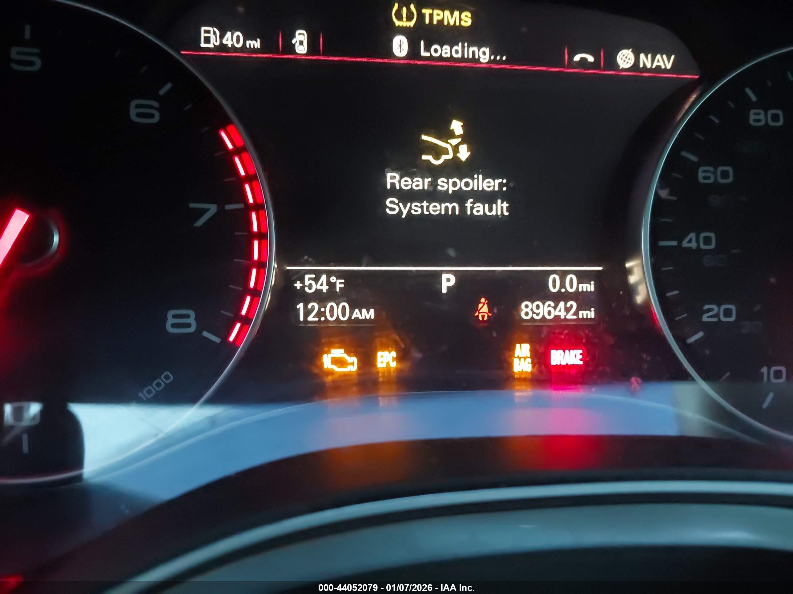 2012 Audi A7 Premium Black vin: WAU3GAFC0CN129649