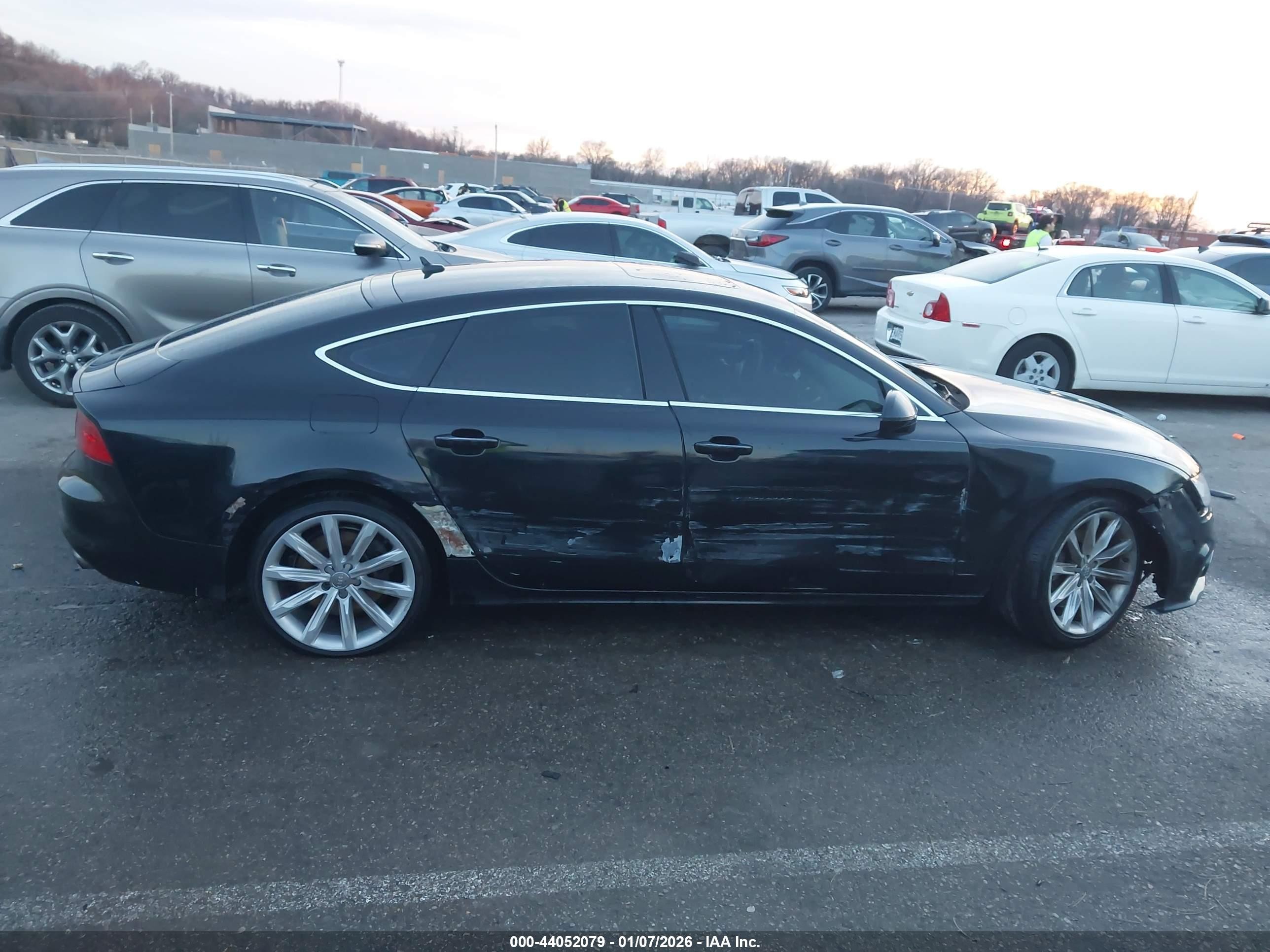 2012 Audi A7 Premium Black vin: WAU3GAFC0CN129649