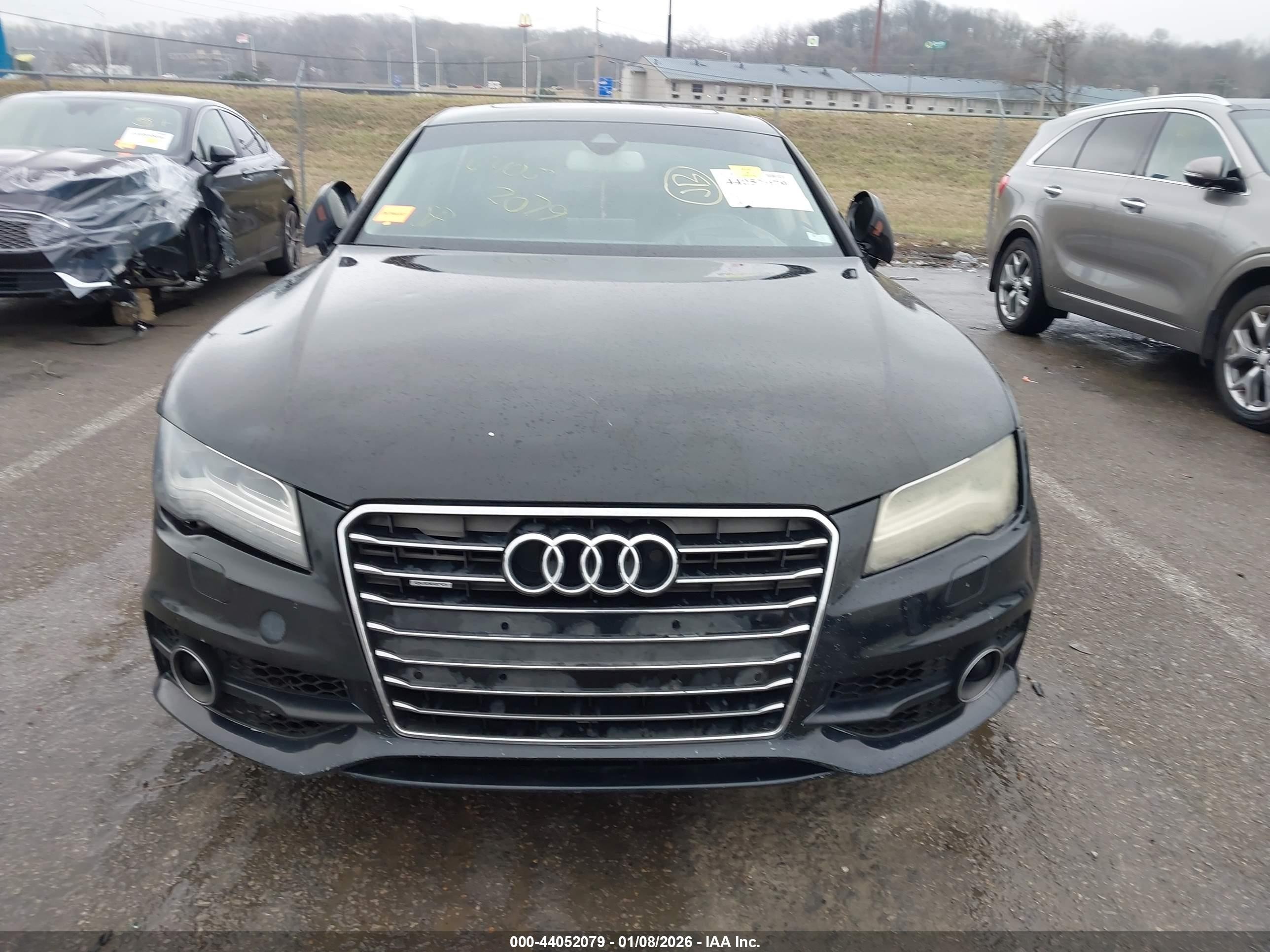 2012 Audi A7 Premium Black vin: WAU3GAFC0CN129649