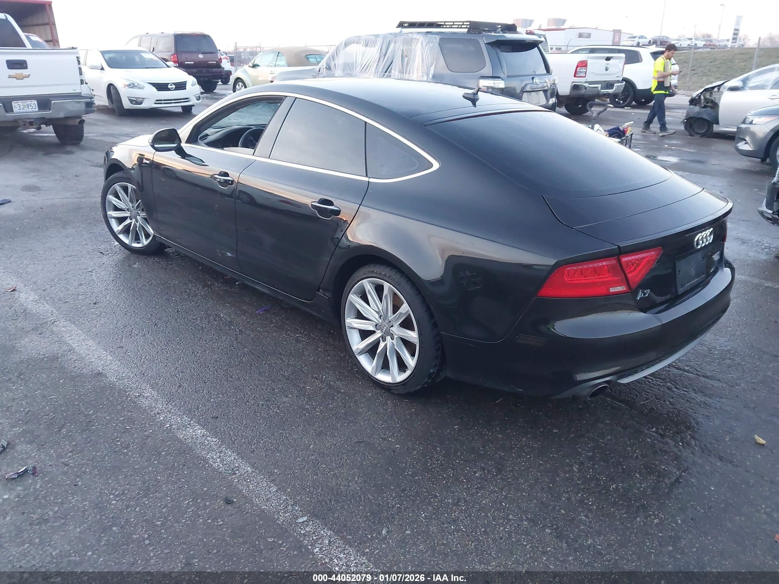 2012 Audi A7 Premium Black vin: WAU3GAFC0CN129649
