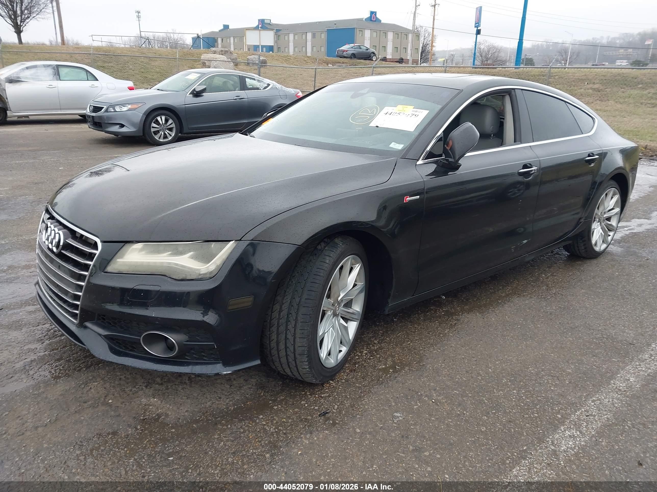 2012 Audi A7 Premium Black vin: WAU3GAFC0CN129649