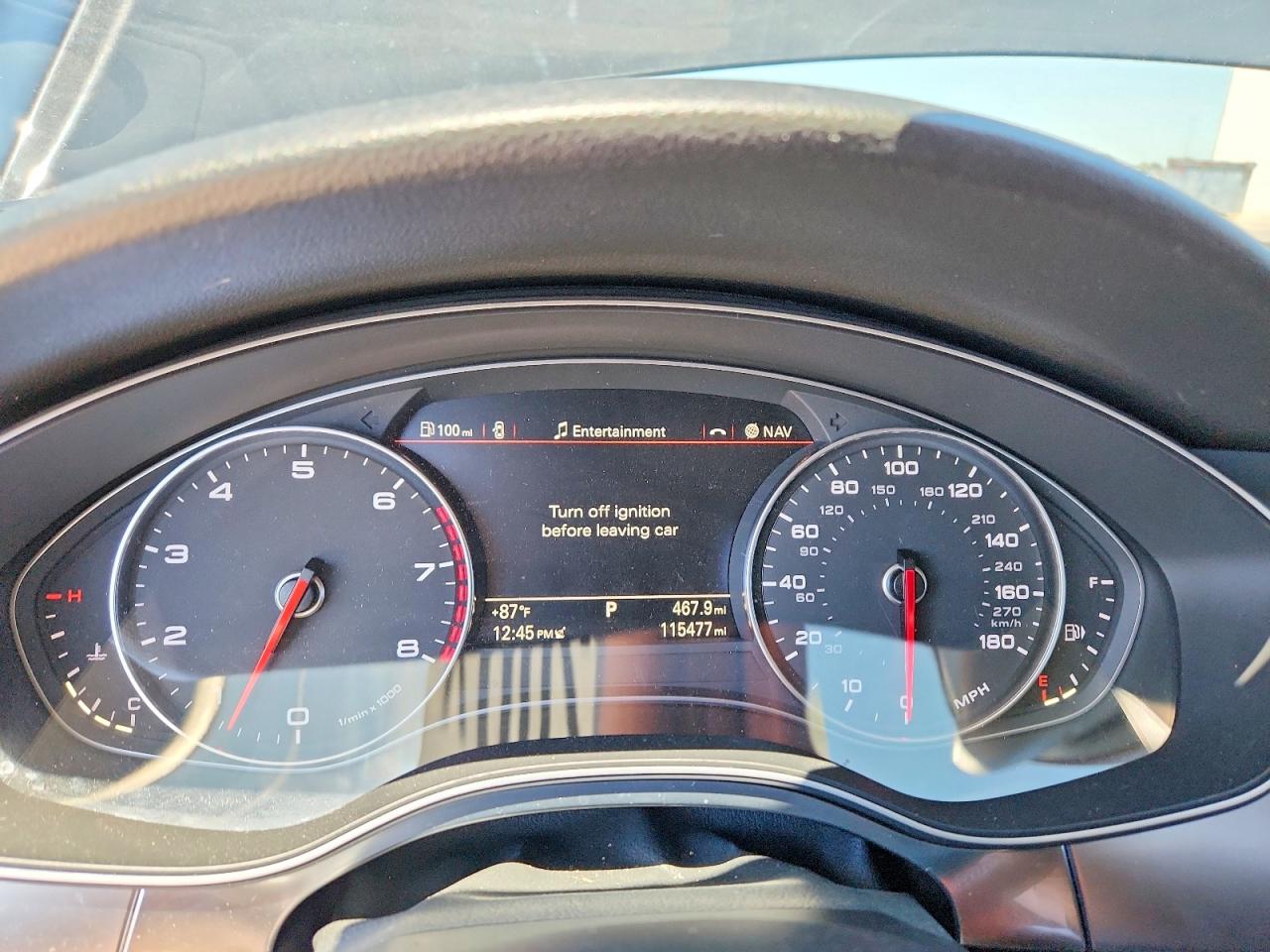 2013 Audi A7 Prestige Black vin: WAU3GAFC0DN004345