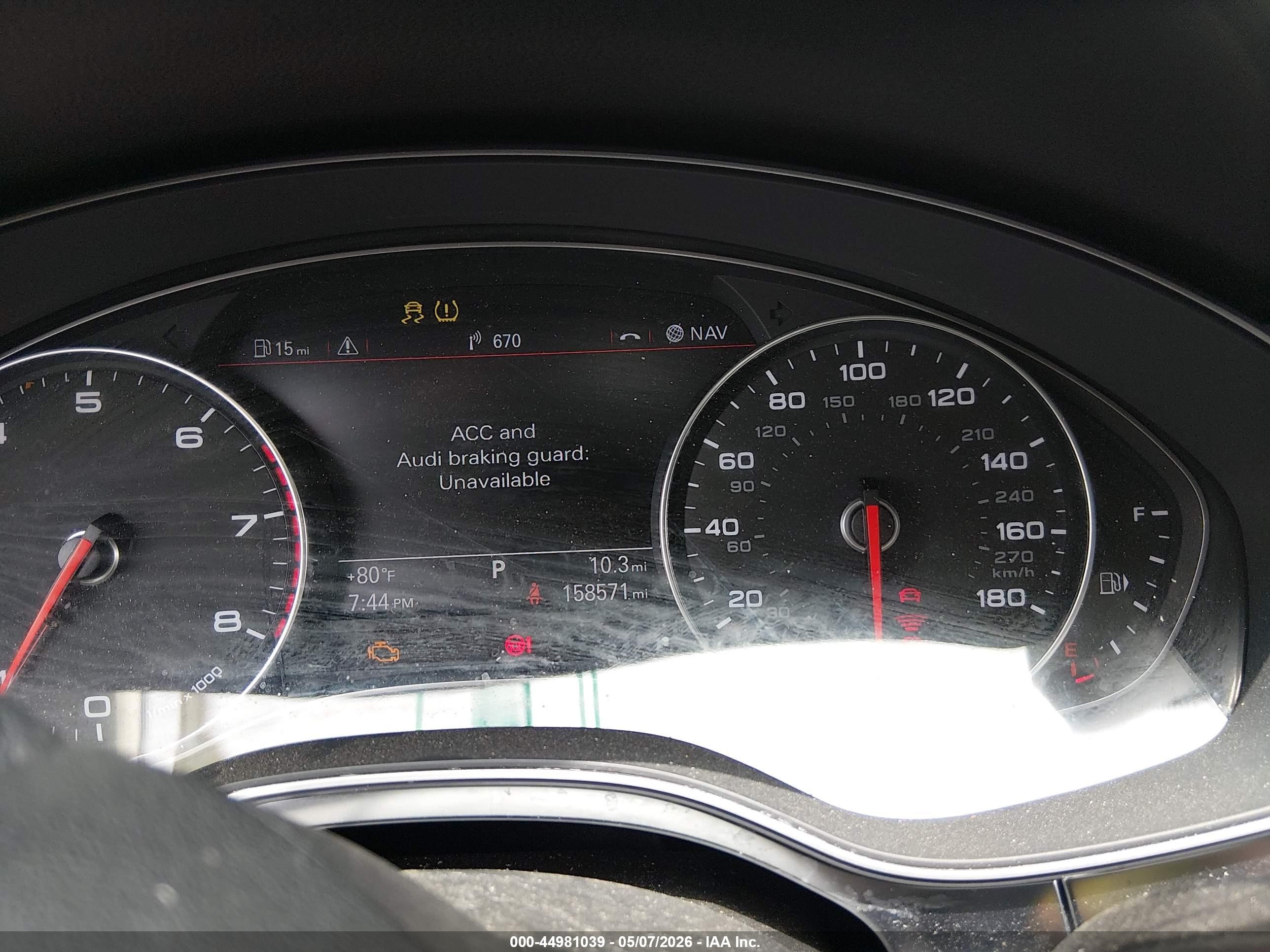 2012 Audi A7 Premium Gray vin: WAU3GAFC3CN075909