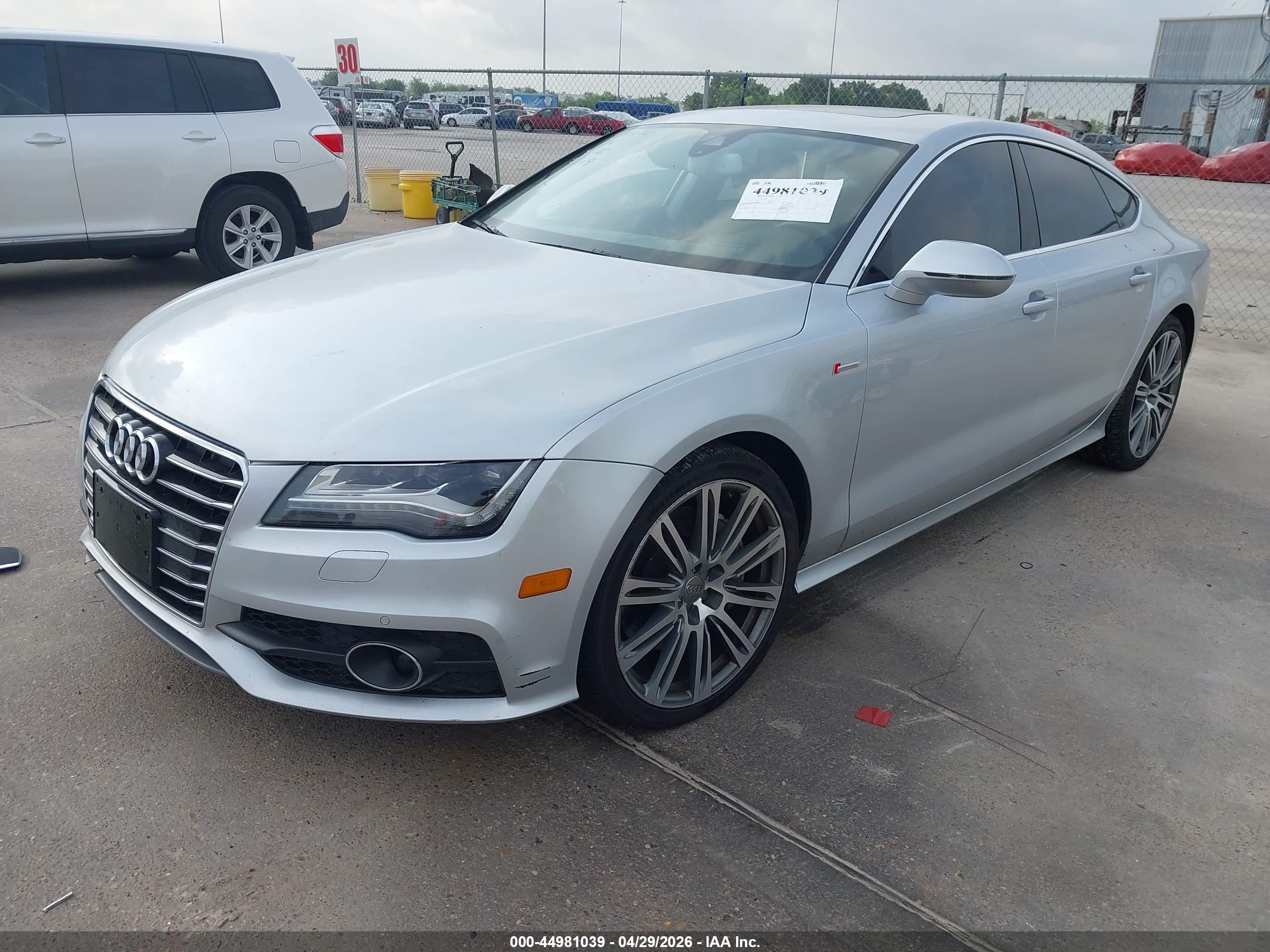 2012 Audi A7 Premium Gray vin: WAU3GAFC3CN075909