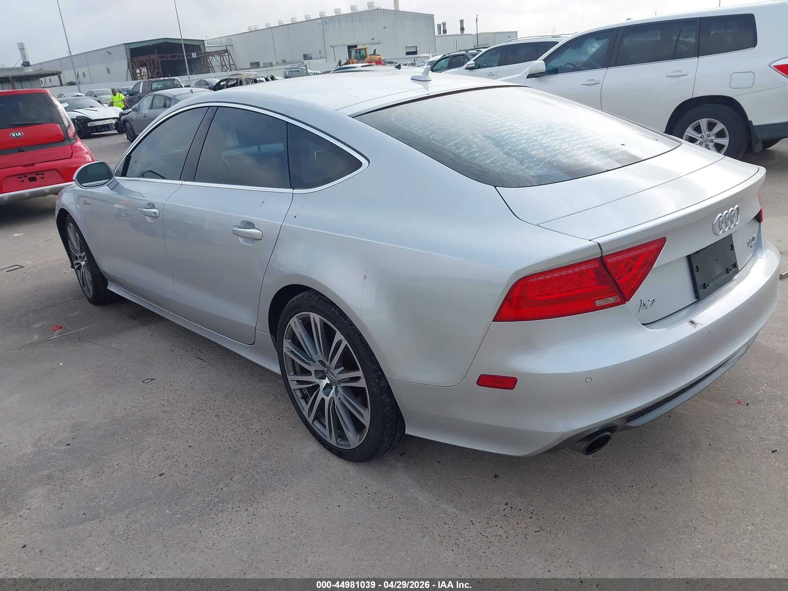 2012 Audi A7 Premium Gray vin: WAU3GAFC3CN075909