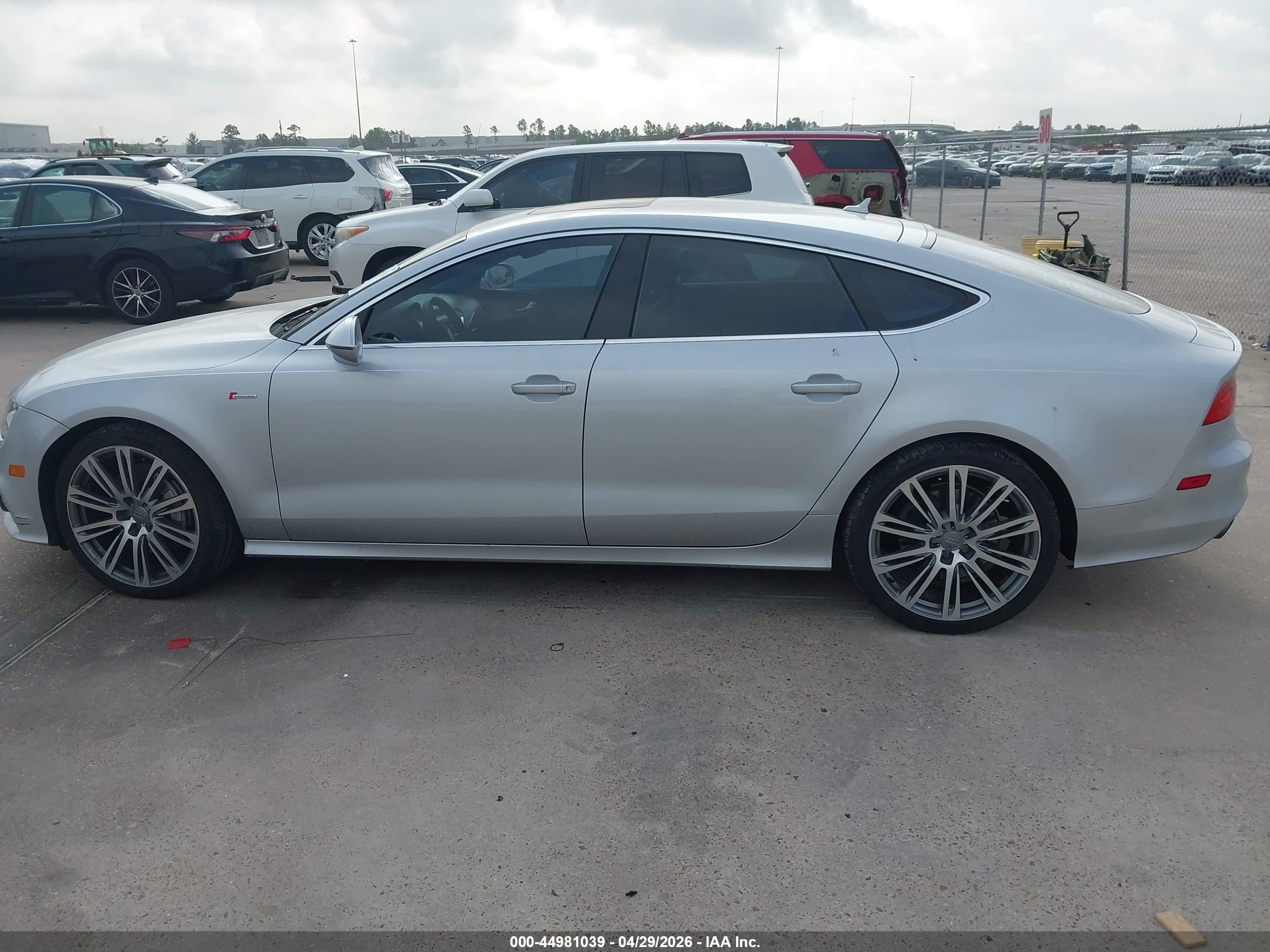 2012 Audi A7 Premium Gray vin: WAU3GAFC3CN075909