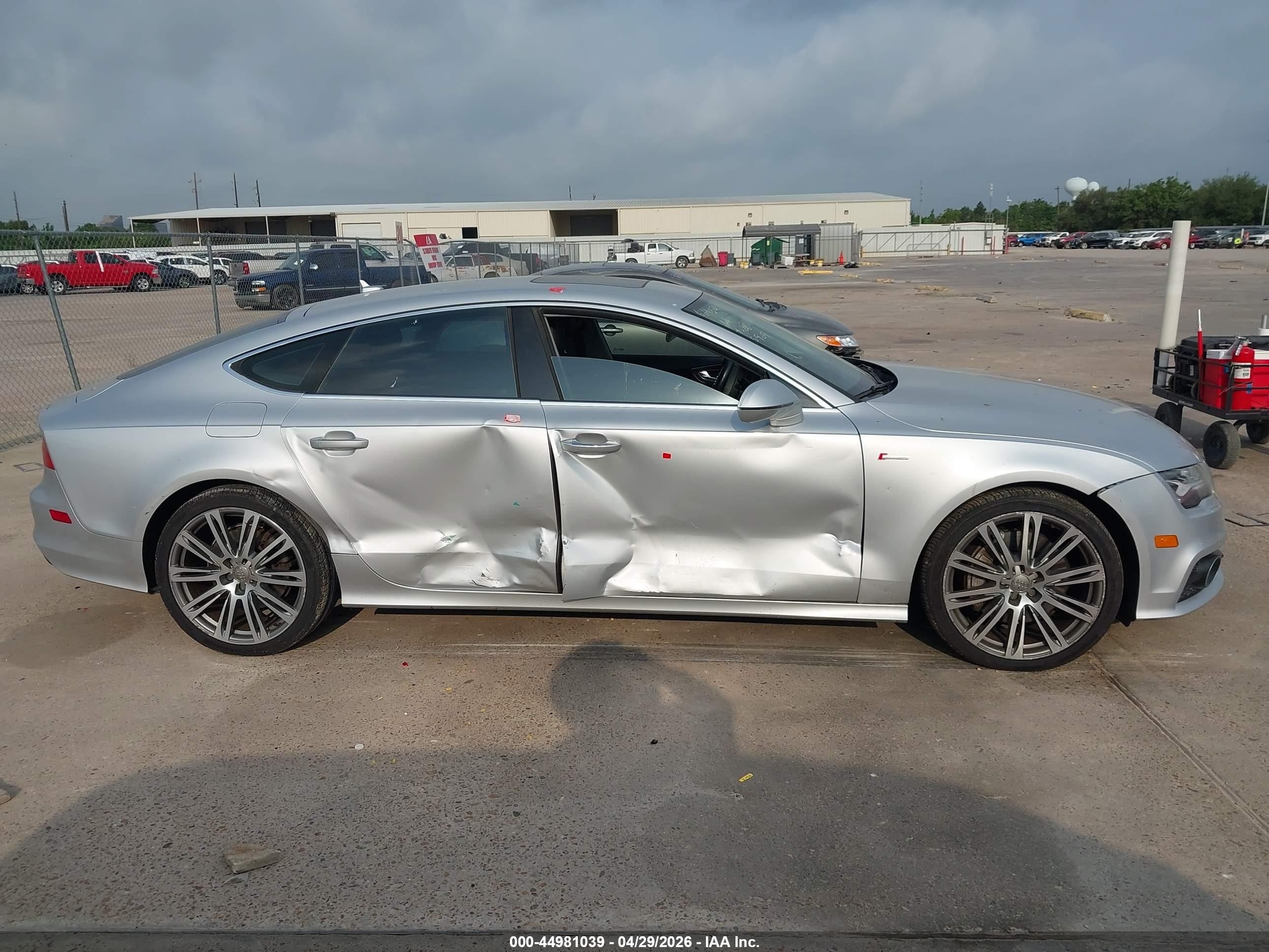 2012 Audi A7 Premium Gray vin: WAU3GAFC3CN075909