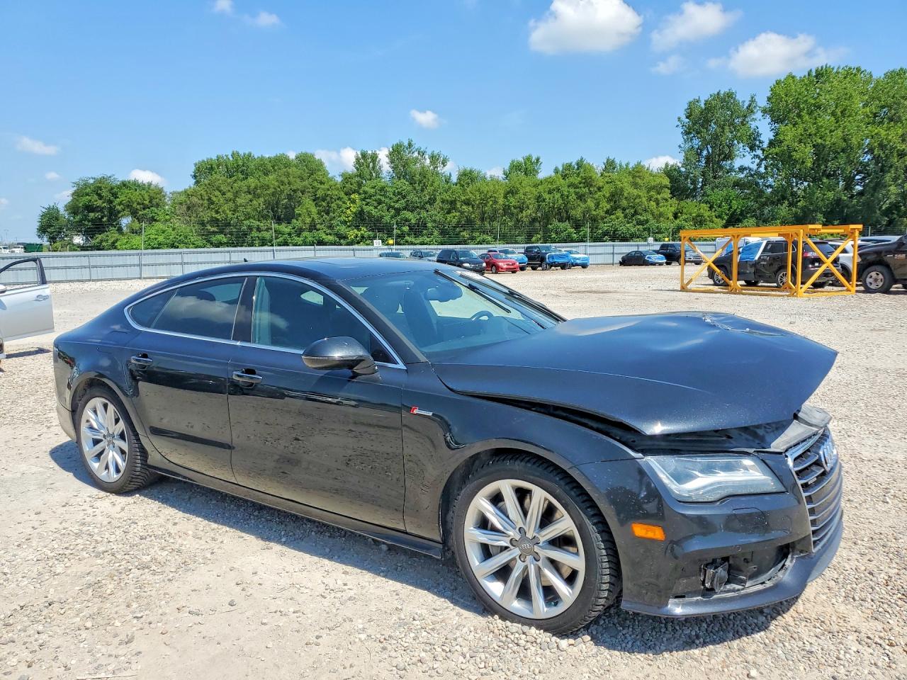 2012 Audi A7 Prestige Black vin: WAU3GAFC3CN162936