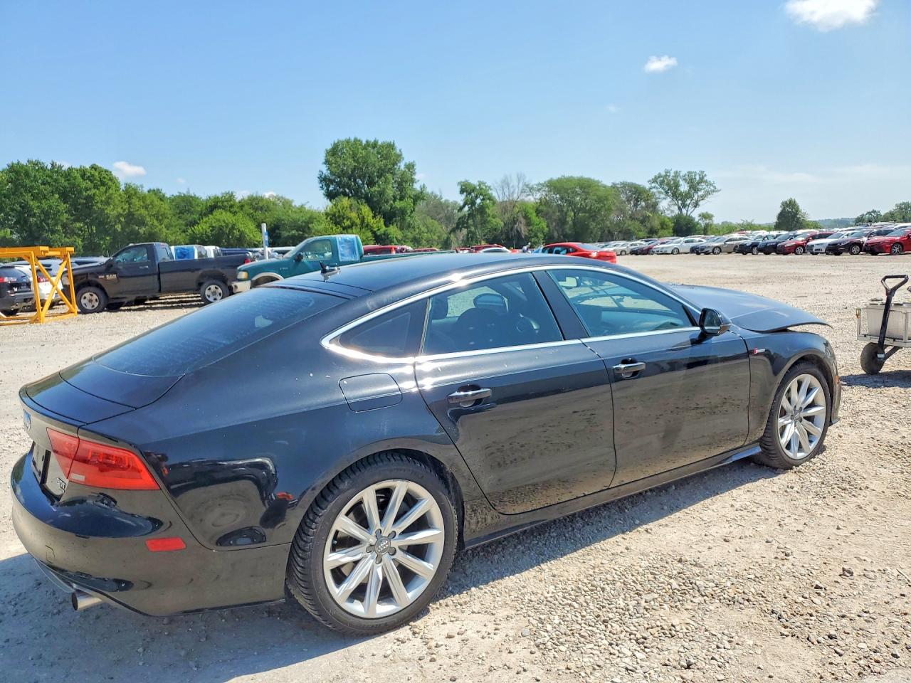 2012 Audi A7 Prestige Black vin: WAU3GAFC3CN162936