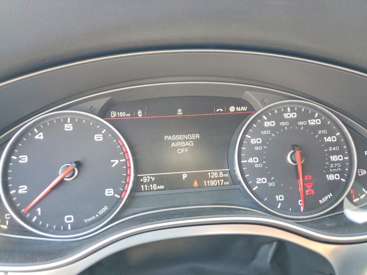 2012 Audi A7 Prestige Black vin: WAU3GAFC3CN162936