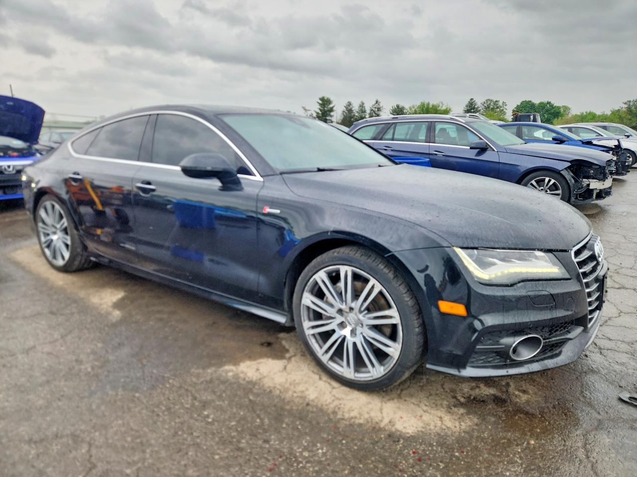 2013 Audi A7 Prestige Black vin: WAU3GAFC3DN129761