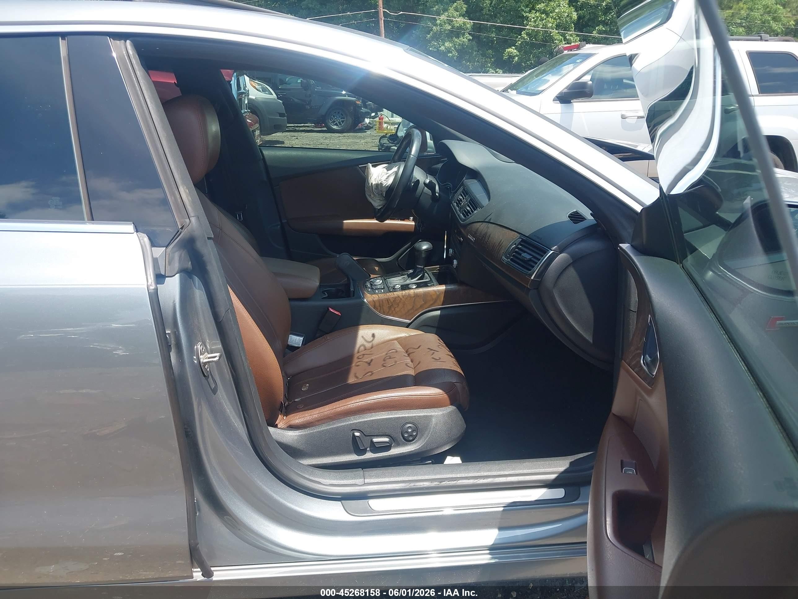 2013 Audi A7 3.0t Premium Gray vin: WAU3GAFC5DN042654