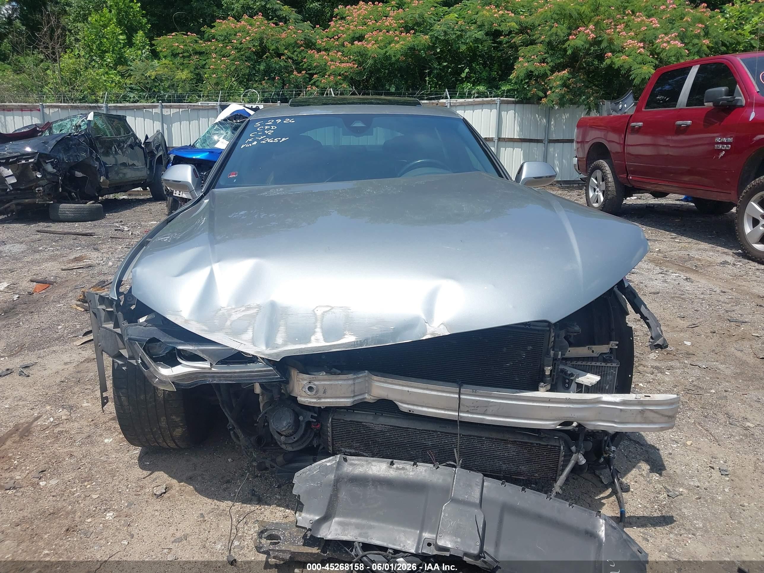 2013 Audi A7 3.0t Premium Gray vin: WAU3GAFC5DN042654