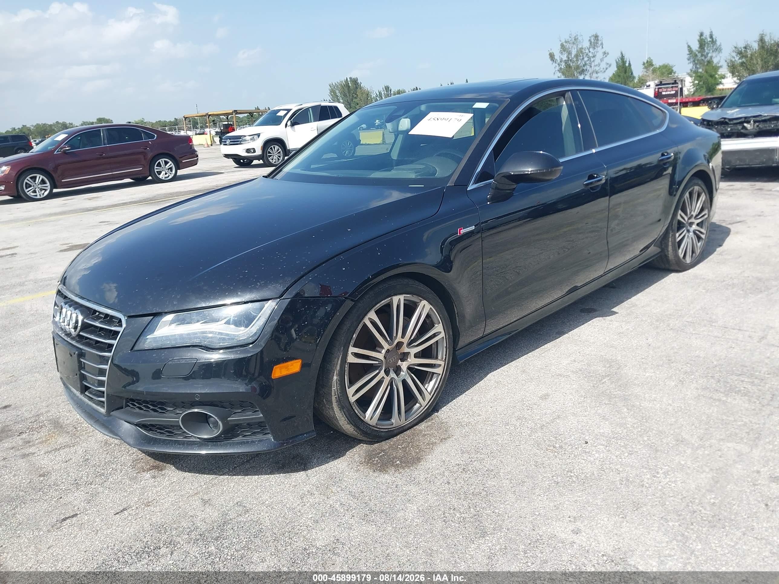 2012 Audi A7 3.0 Prestige Black vin: WAU3GAFC6CN164504