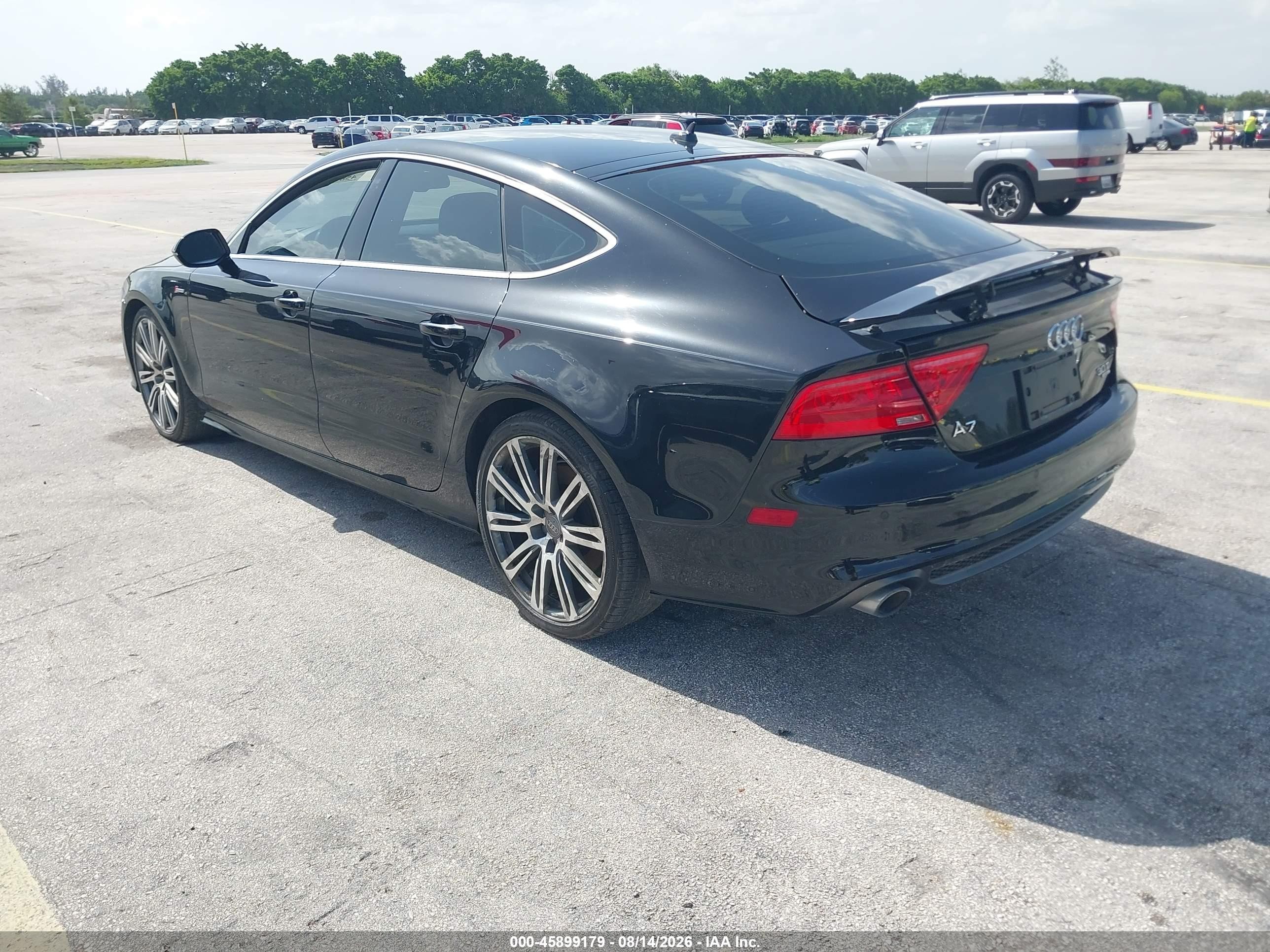 2012 Audi A7 3.0 Prestige Black vin: WAU3GAFC6CN164504