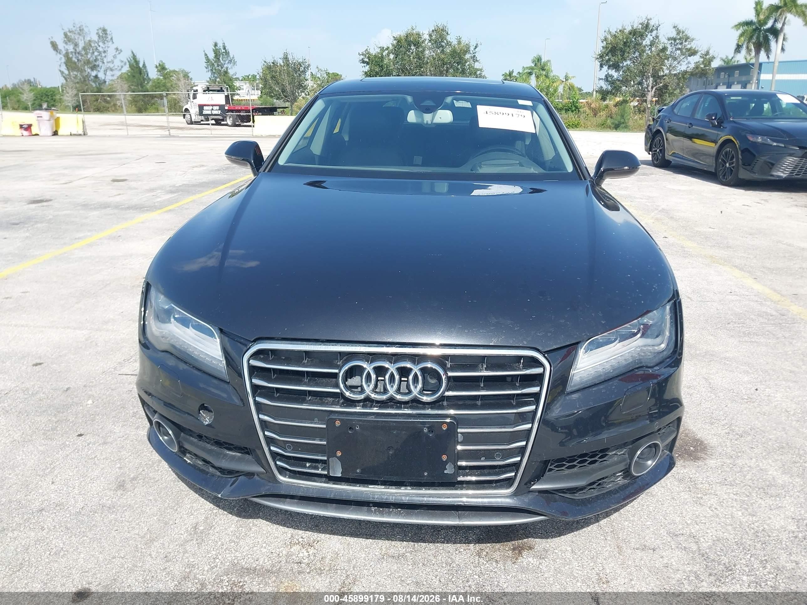 2012 Audi A7 3.0 Prestige Black vin: WAU3GAFC6CN164504
