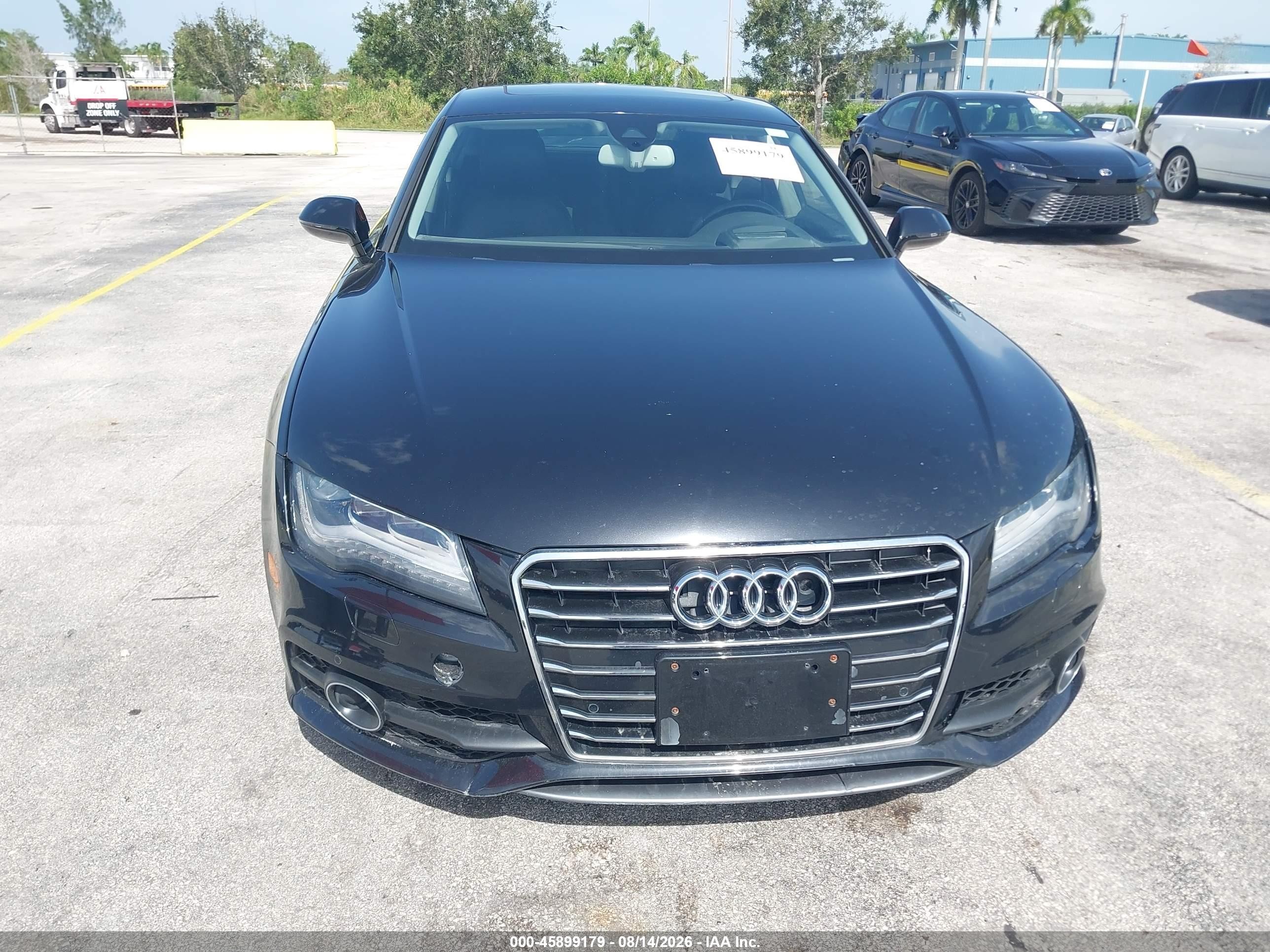 2012 Audi A7 3.0 Prestige Black vin: WAU3GAFC6CN164504